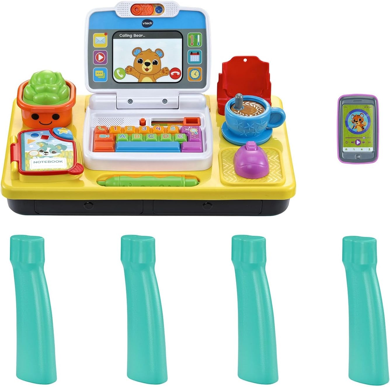VTech Little CEO Learning Desk Toddler Activity Center Numbers, Letters & Music