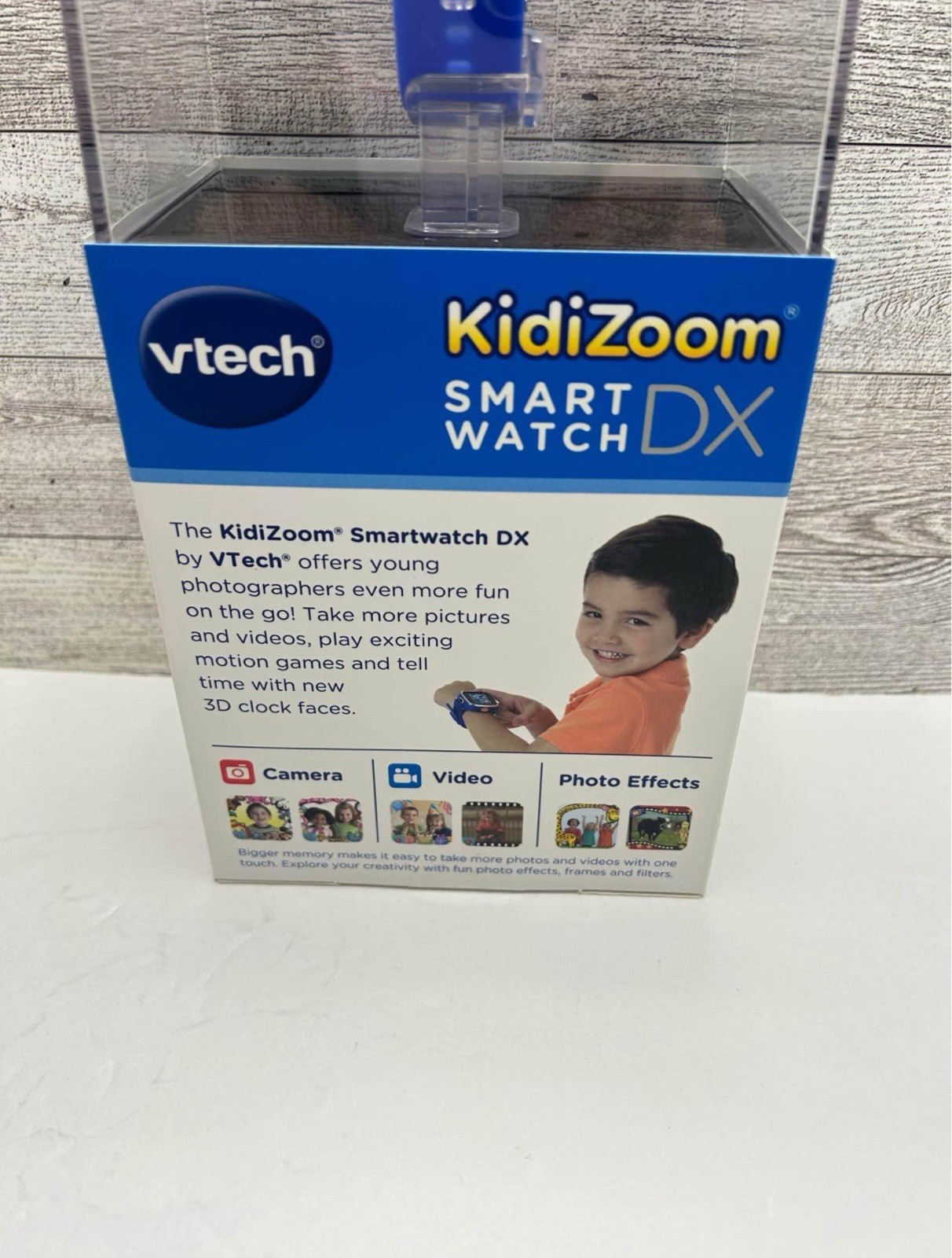 VTech Kidizoom Smartwatch DX Blue The Smartest Watch for Kids Ages 4 And Up. NEW
