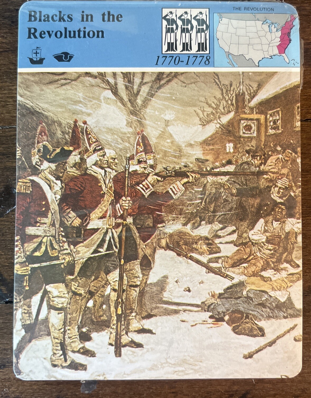 Safari Cards 1979, Blacks In The Revolution 1770-1778. New In Package