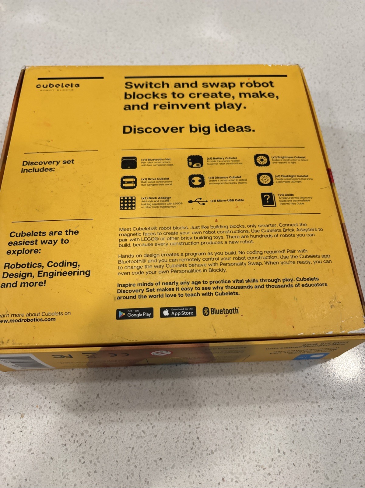 Discovery Set Cubelets-App Enriched Robot See Description