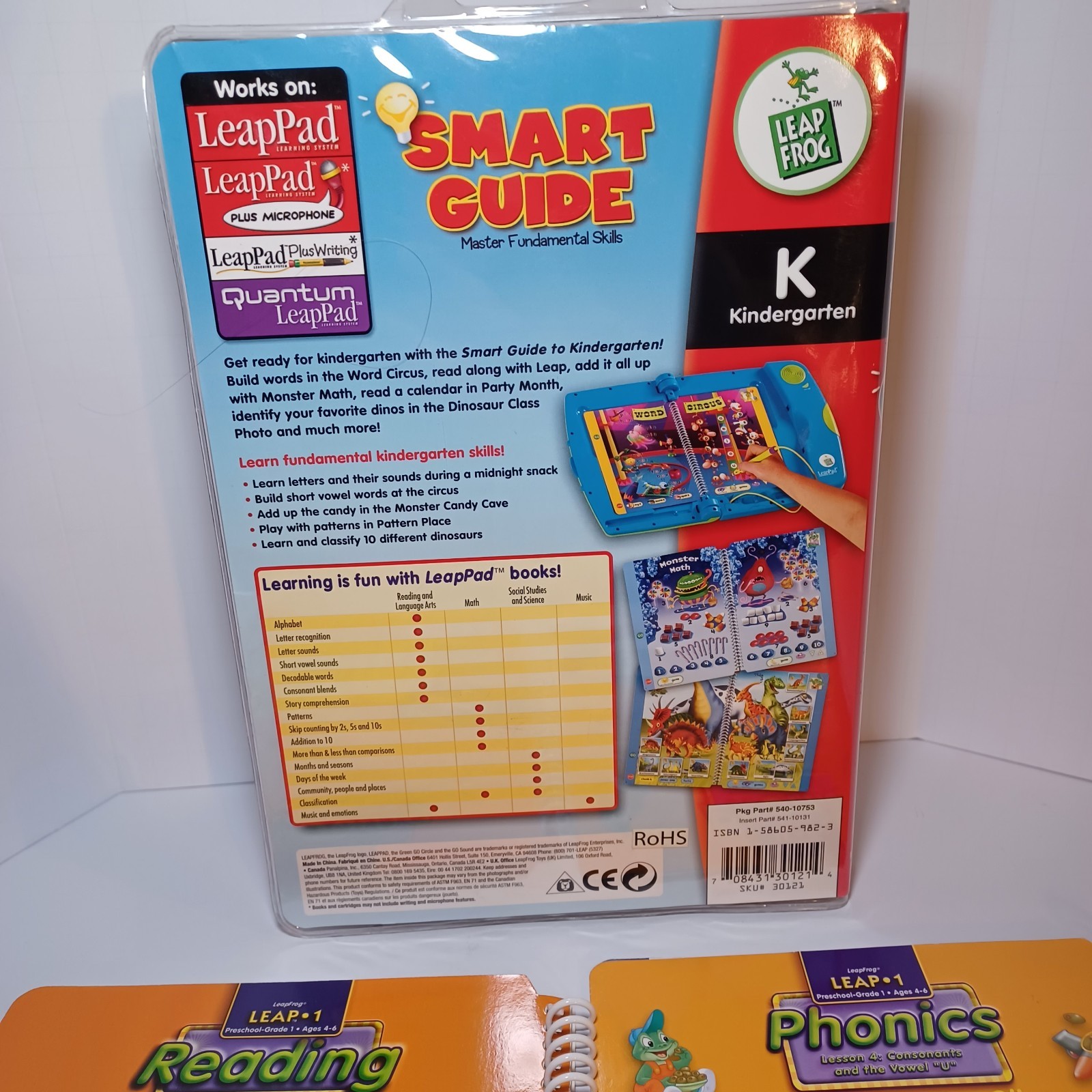 Leap Frog Leap Pad 1 Books and Cartridges Different Versions Not Perfect See Pic