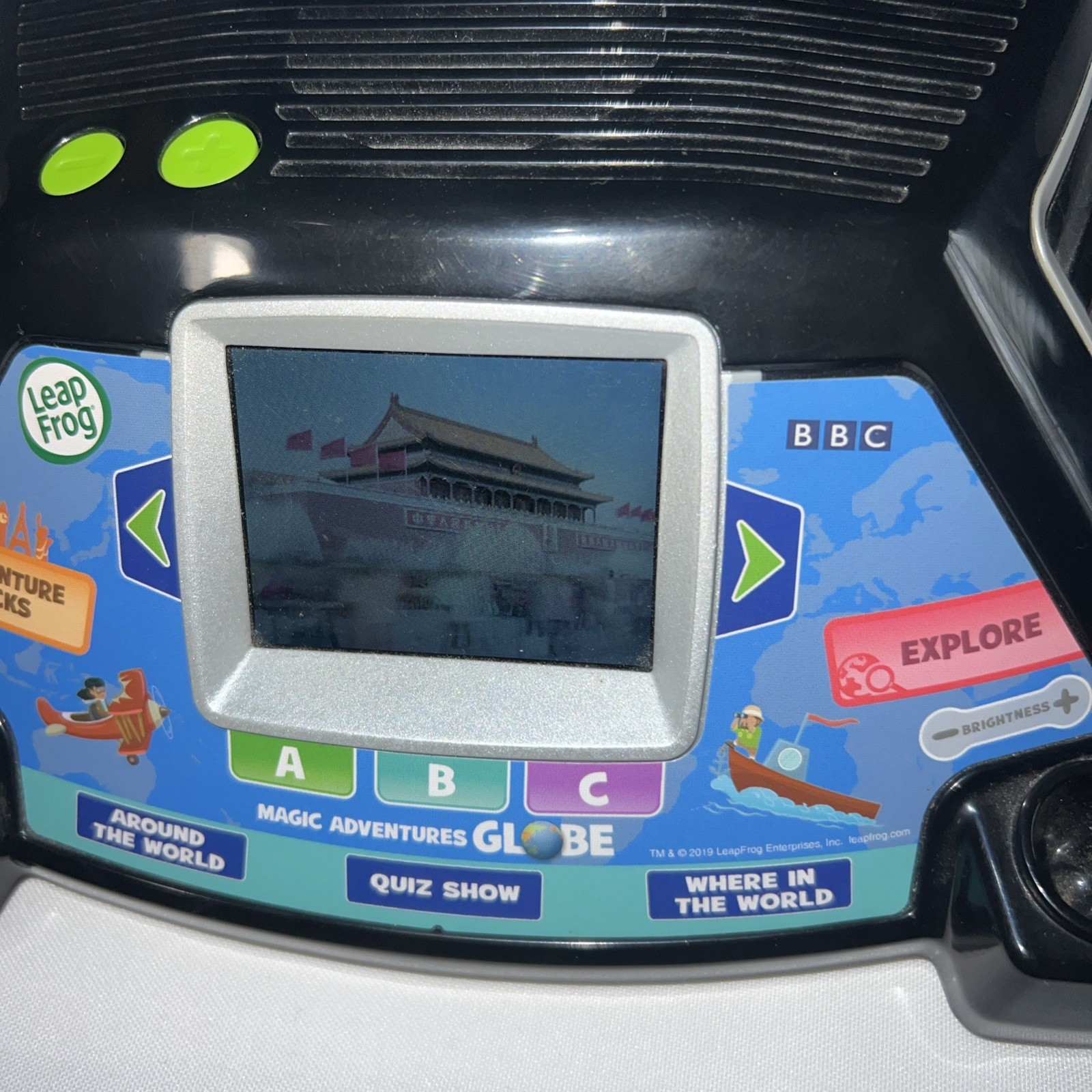 LeapFrog Magic Adventures Globe 2.8″ Video Screen BBC Videos Interactive Games