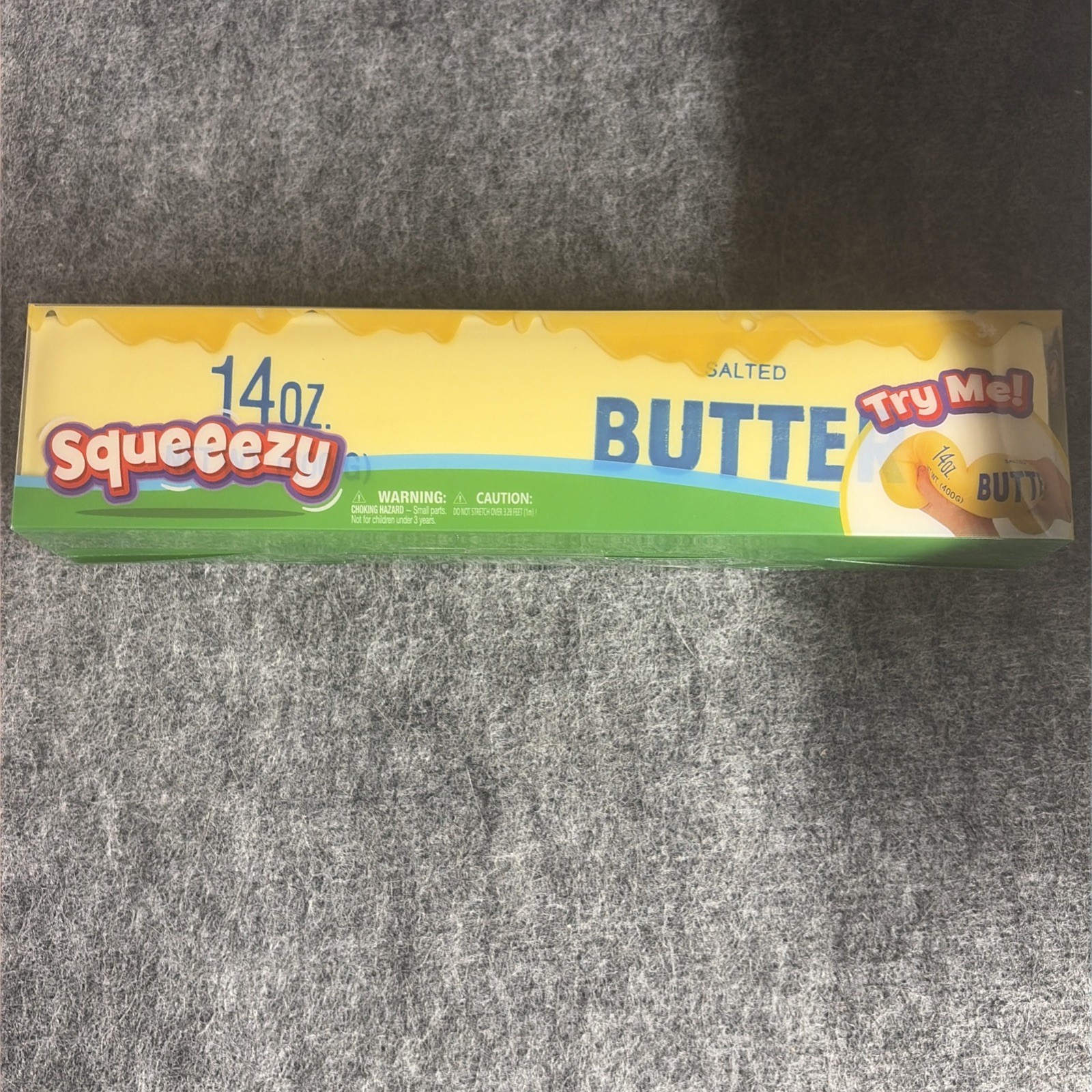 Giant 14 Oz Butter Sunny Days Squishy Squeeze Toy Fidget Stress Relief