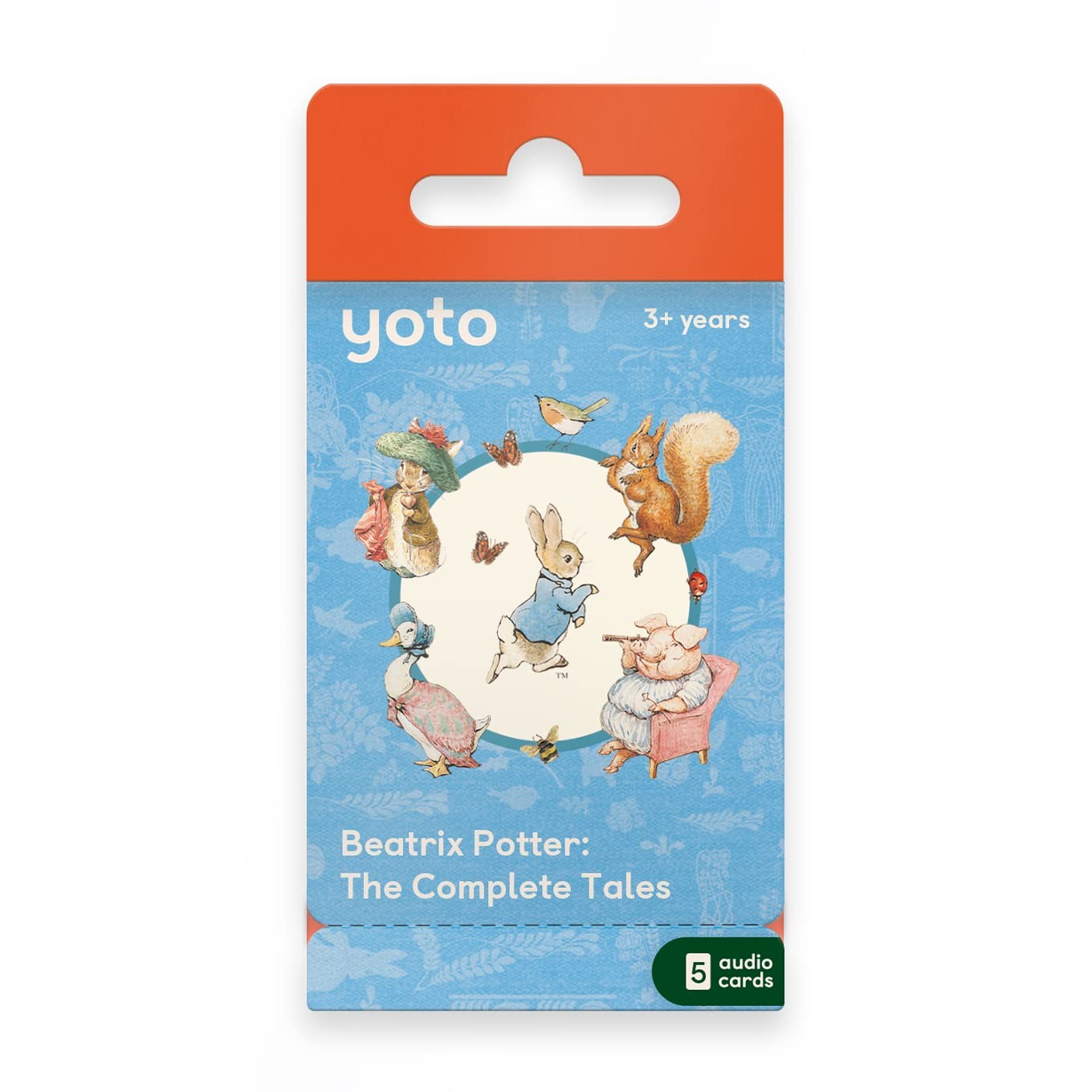 YOTO Beatrix Potter: The Complete Tales – 5 Kids Audio Cards for Use with Player