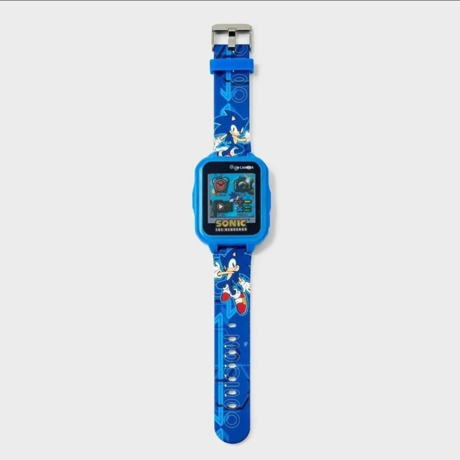Sonic The Hedgehog Kids Interactive Smartwatch Touchscreen Camera Games Blue New