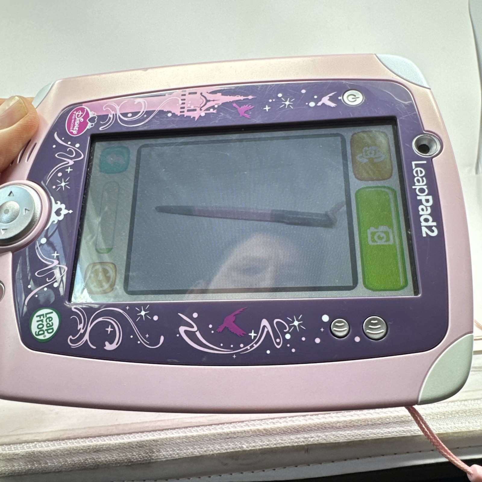 LeapFrog – LeapPad2 Explorer Tablet Princess Pink With Case Charger + x20 Games