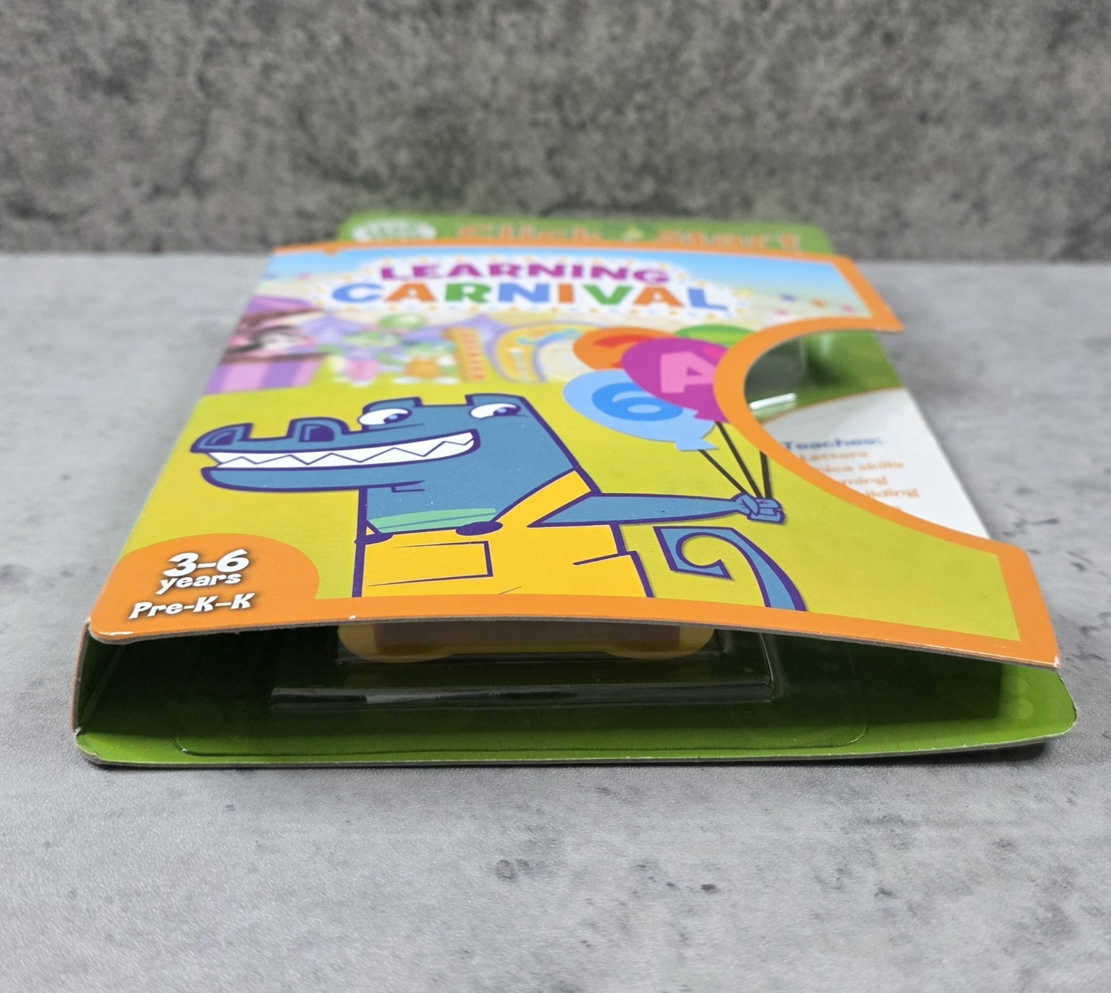 LeapFrog Click Start LEARNING CARNIVAL Game Cartridge Pre-K to K NEW Sealed