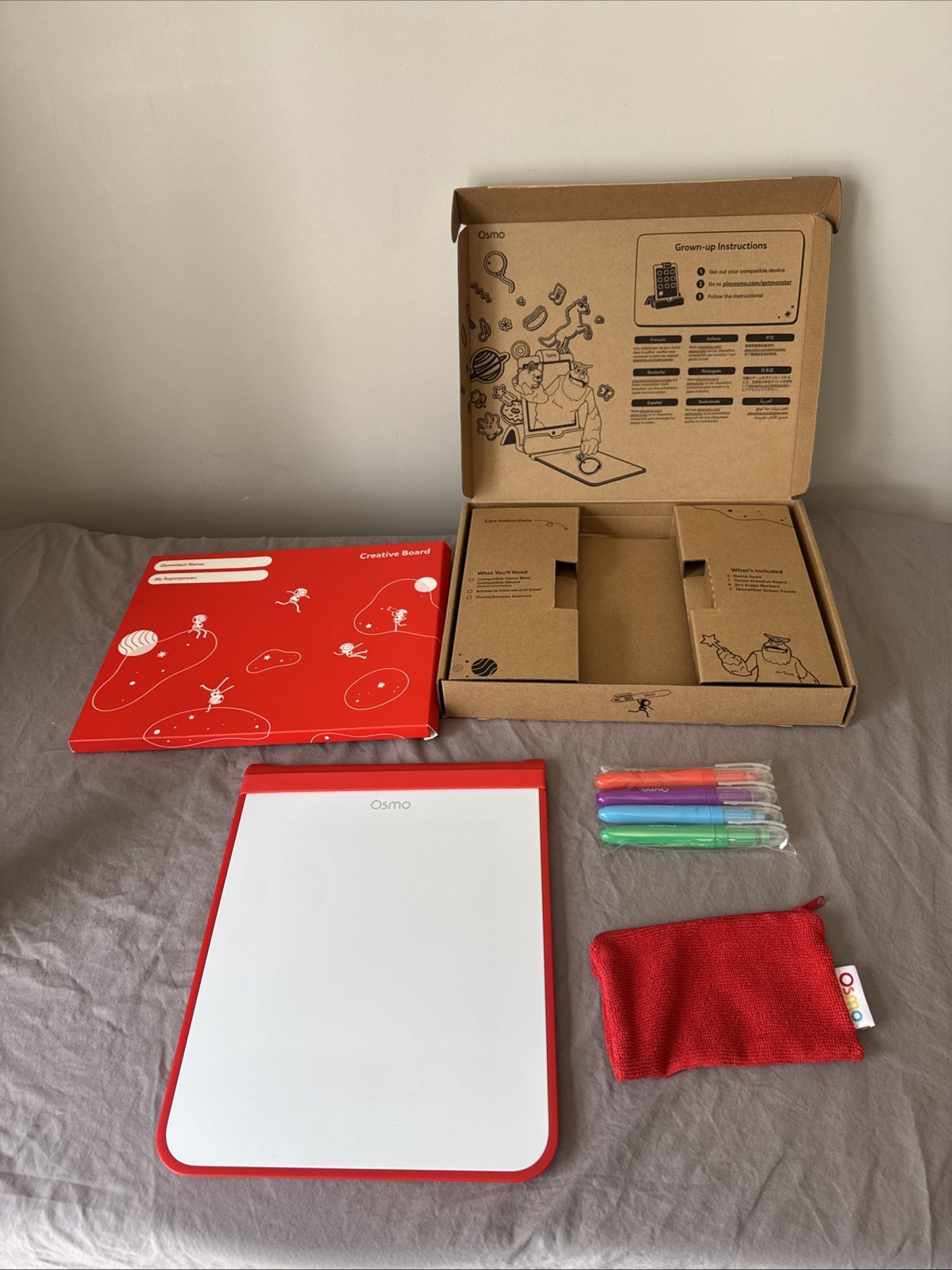 Osmo Monster Kit Creative Board with Pens – New in Box