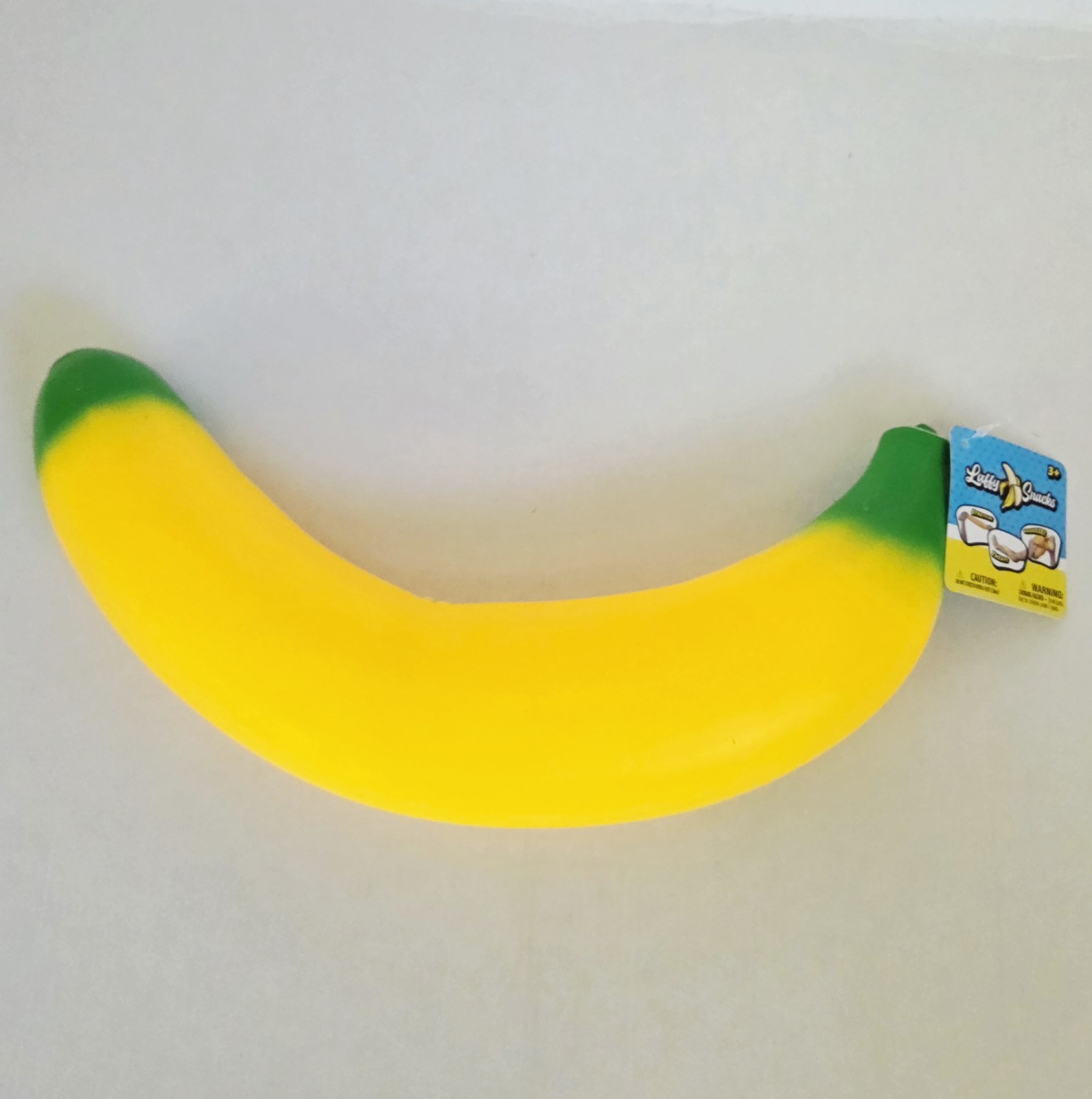 Jumbo Squishy Banana Laffy Snacks by Sunny Days Viral XL Yellow Fruit Squeezie