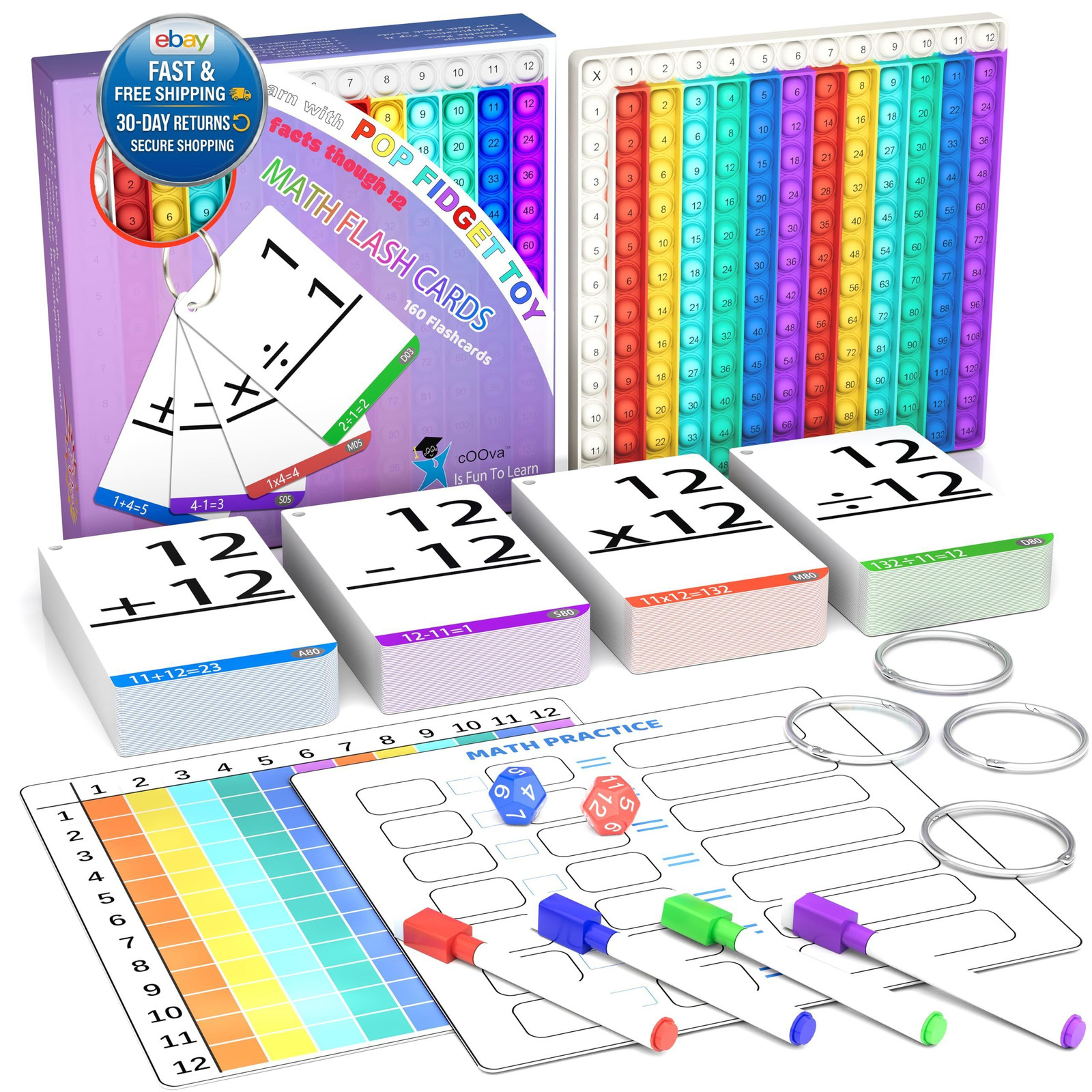 Math Games for Kids – Flash Cards – Interactive Medium,