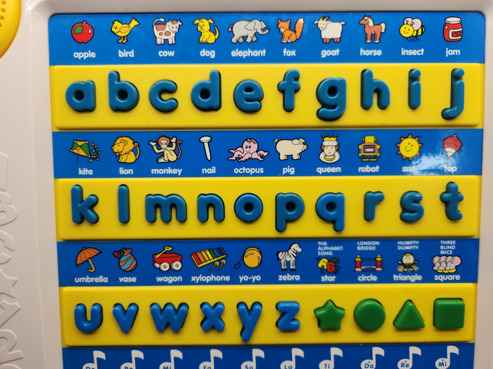 VINTAGE Vtech Talking Little Smart Alphabet Desk Tested & Works! 90s Preschool