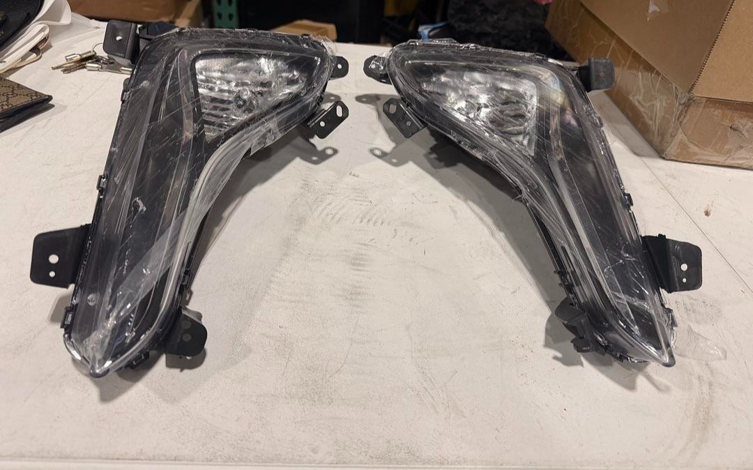 Fog Lights Compatible With 2014-2016 Hyundai Elantra 92201-3X210 92202-3…