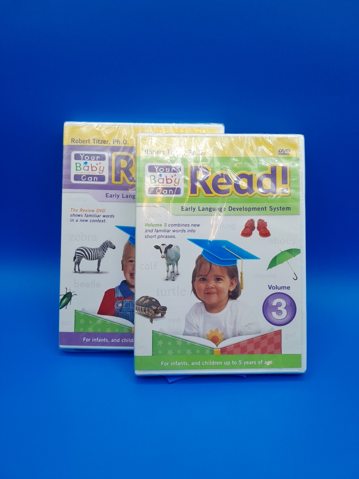 Your Baby Can Read! Volume 3 DVD Plus Review DVD New Sealed Robert Titzer Learn