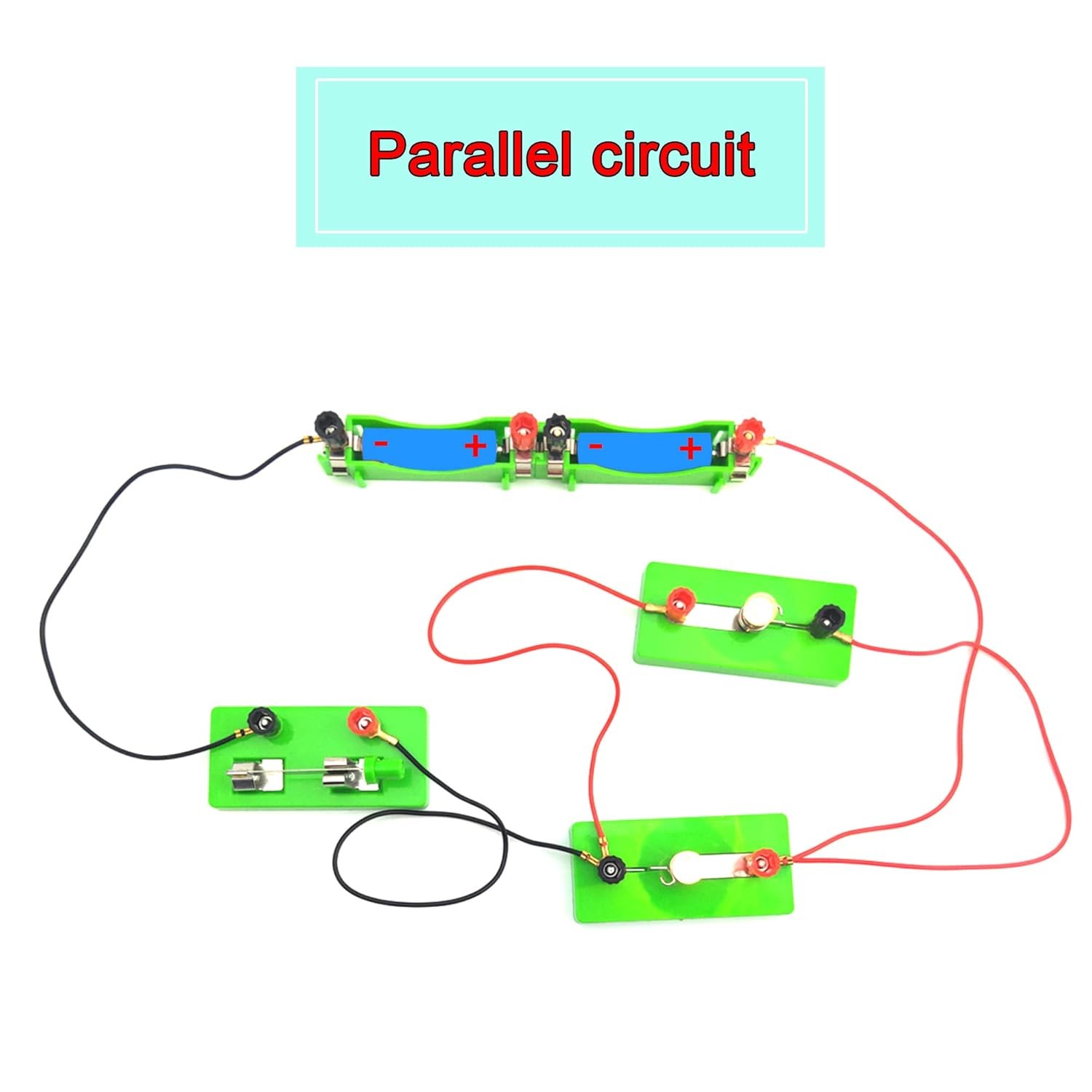 EUDAX Physics Science Lab Learning Circuit kit,Electricity Experiment Set,Buildi