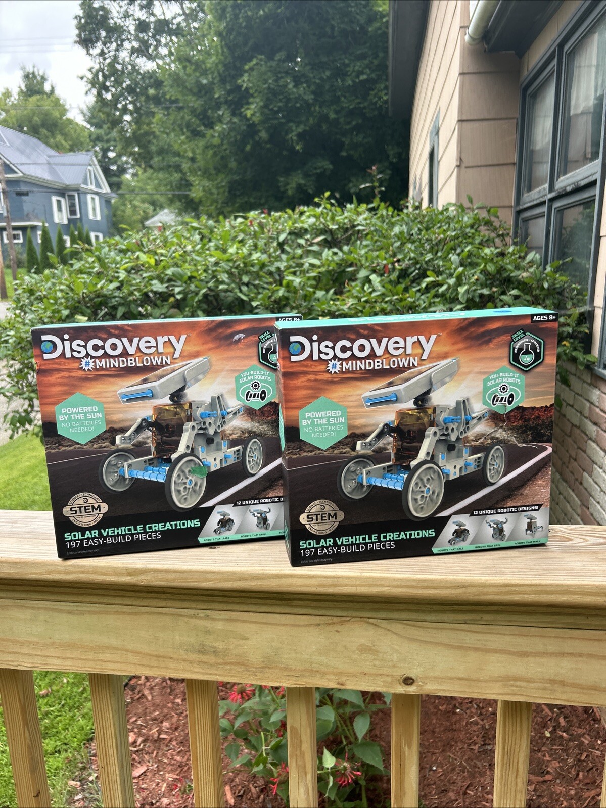 2 NEW Discover Mindblown Solar Vehicle Creations, 197 Easy-Build-Pieces READ