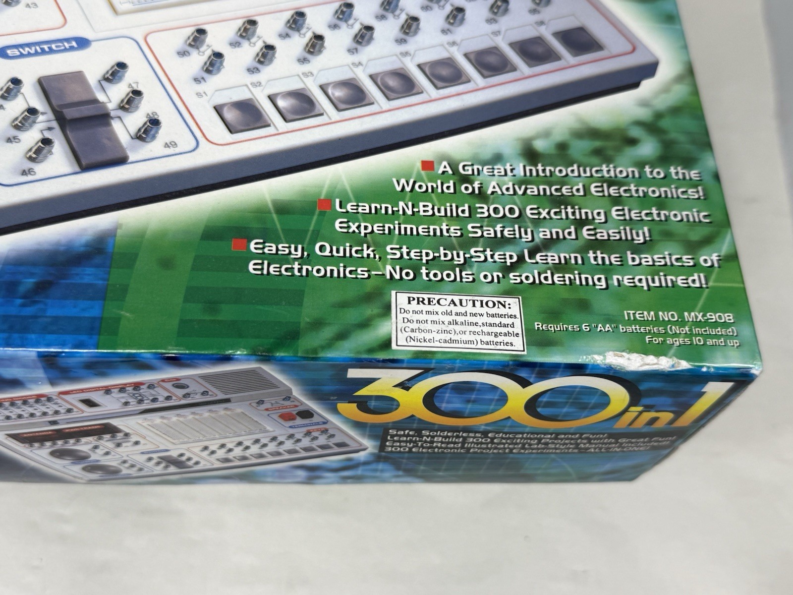 Elenco Maxitronix 300-in-1 Electronic Lab Kit MX-908