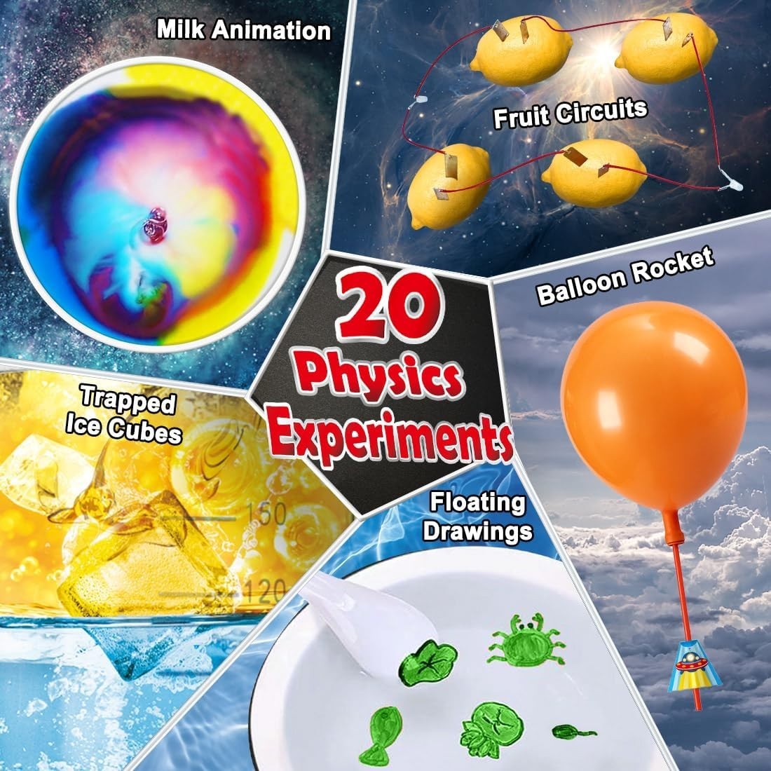 Ultimate 70 Lab Experiments Science Kit – Inspiring Gift for Young Scientists!