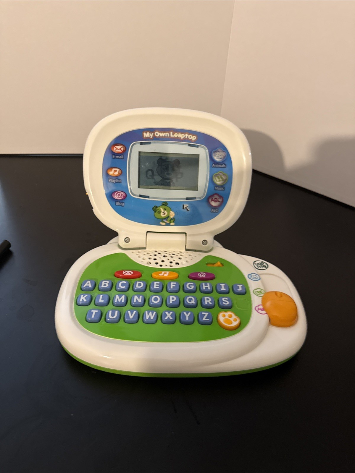 LeapFrog My Own Leaptop Green N2390 / 19150 Learning Laptop 6 Activity Stations