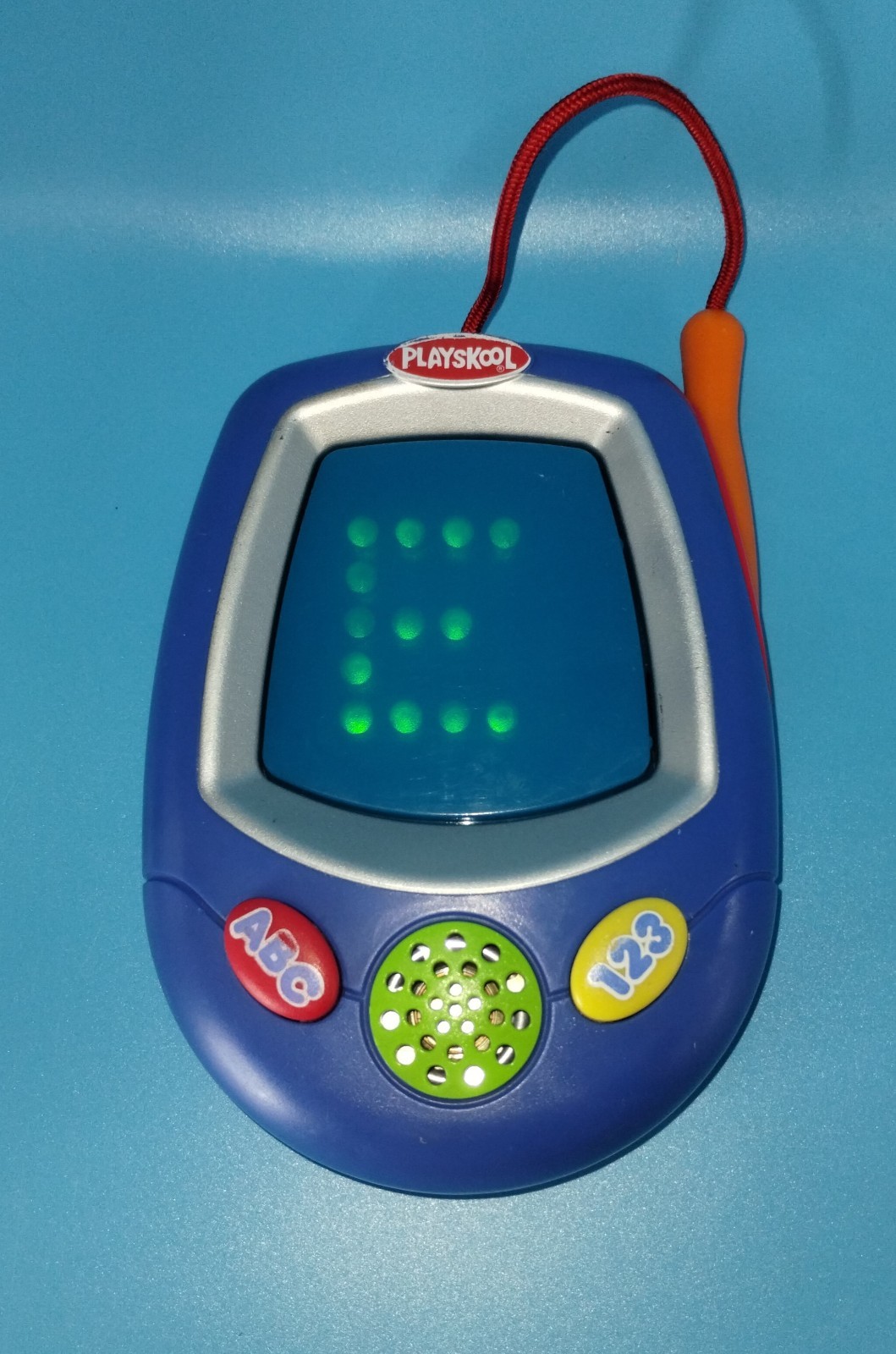 Playskool Magic Screen Palm Learner Tablet Teaches Letters Numbers Tested Works