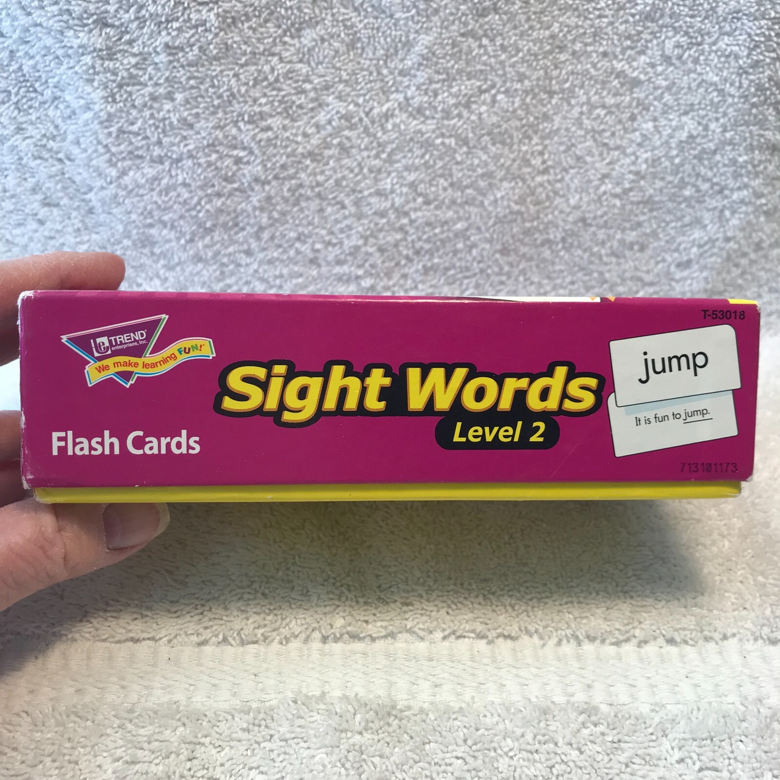 Sight Words Flash Cards Level 2 Ages 6 & Up 95 Fun Learning Boxed USA 2004