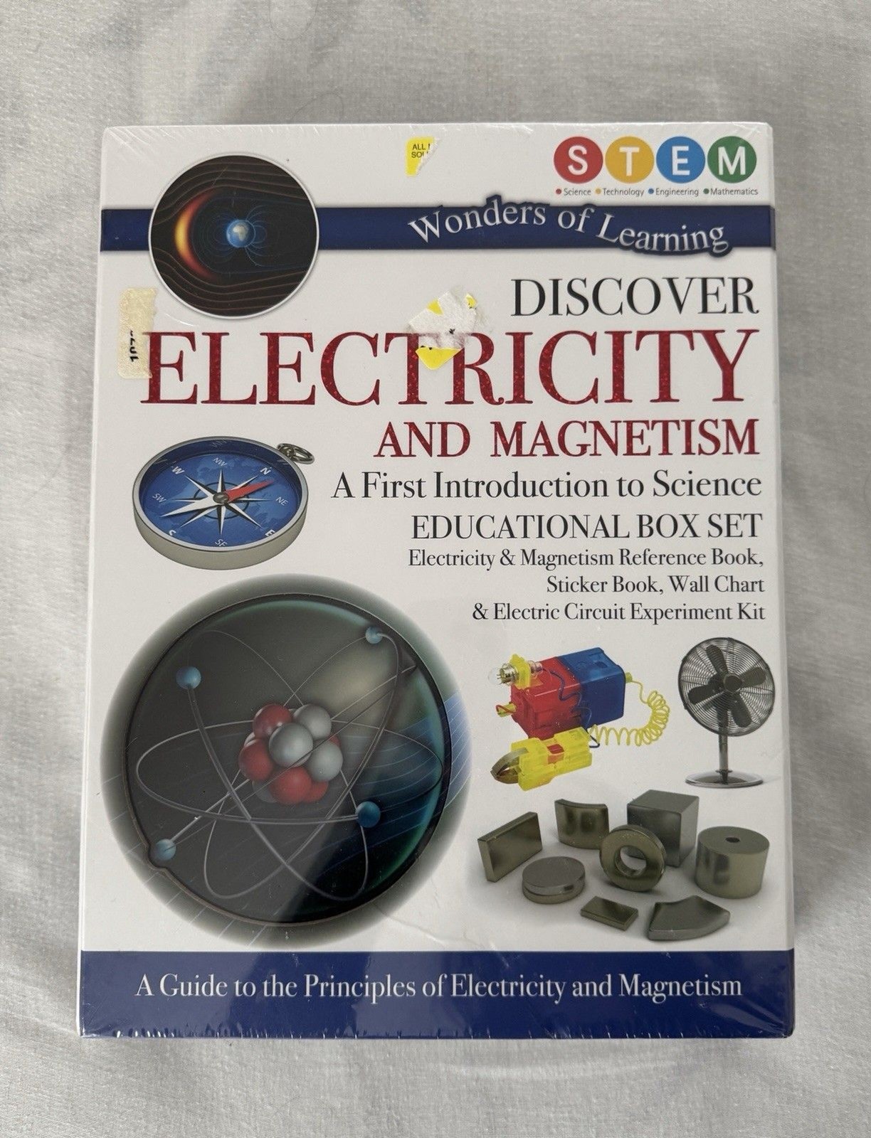 Discover Electricity and Magnetism Wonders of Learning STEM – New/Sealed