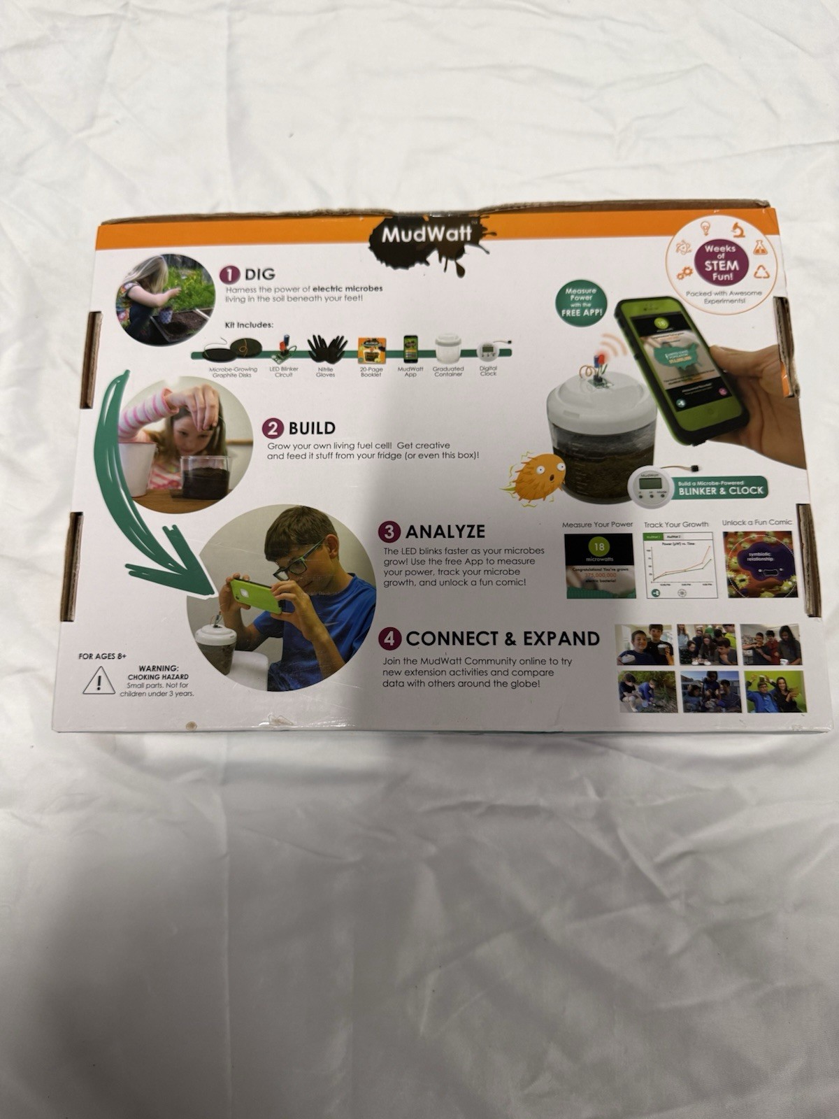 MudWatt clean energy from mud MCL 1003 Magical Microbes STEM
