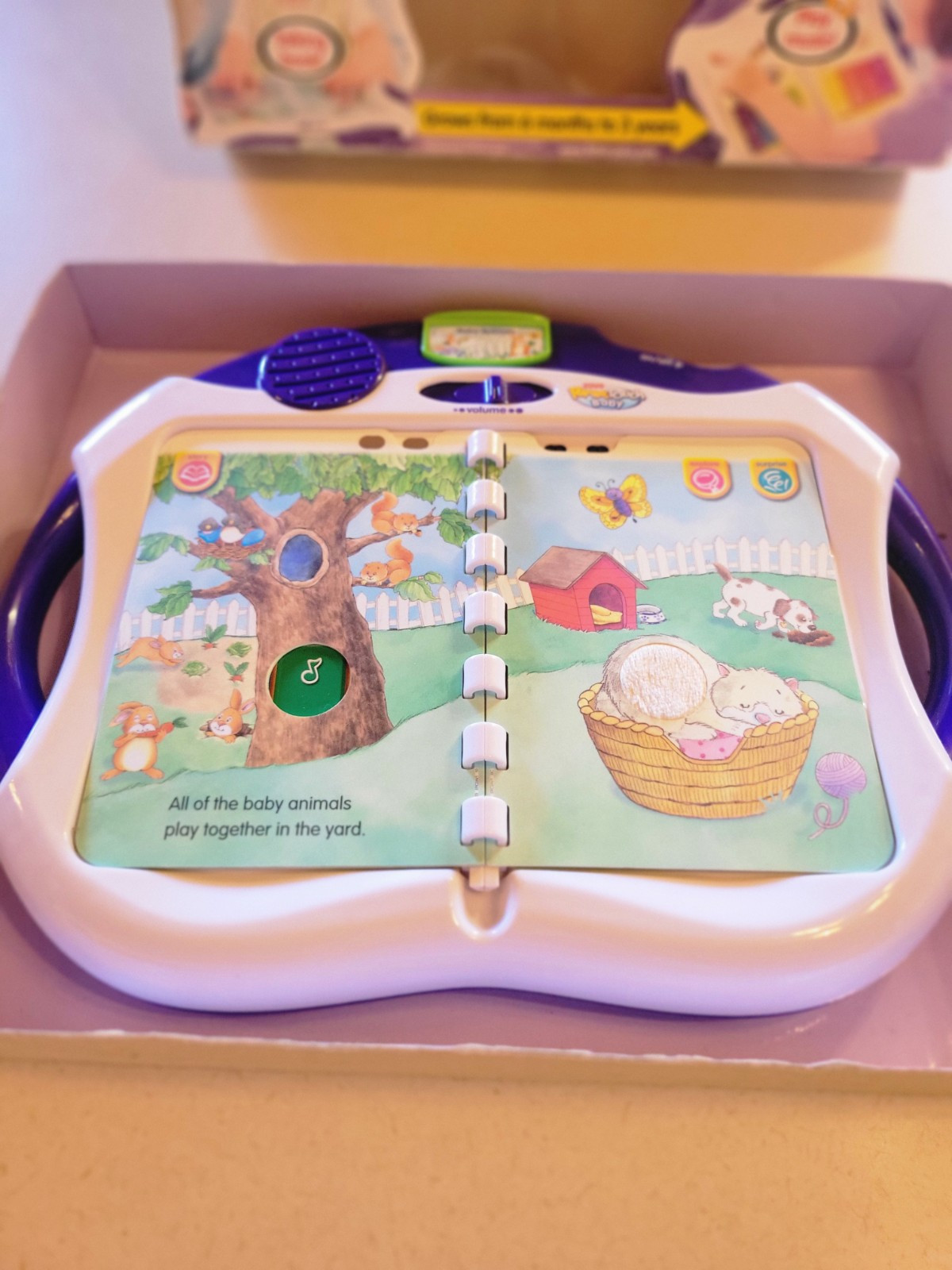 Fisher Price Power Touch BABY Learning System Box NOS Vintage HTF