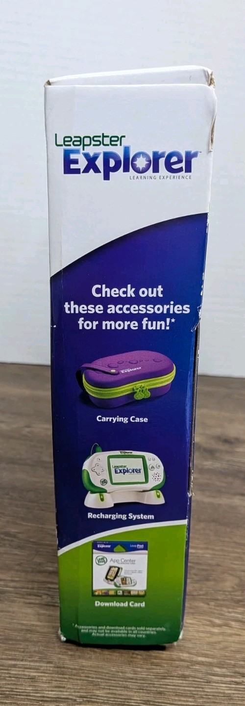 Leapfrog Leapster Explorer Game System Purple 2011 – NEW Sealed Old Stock