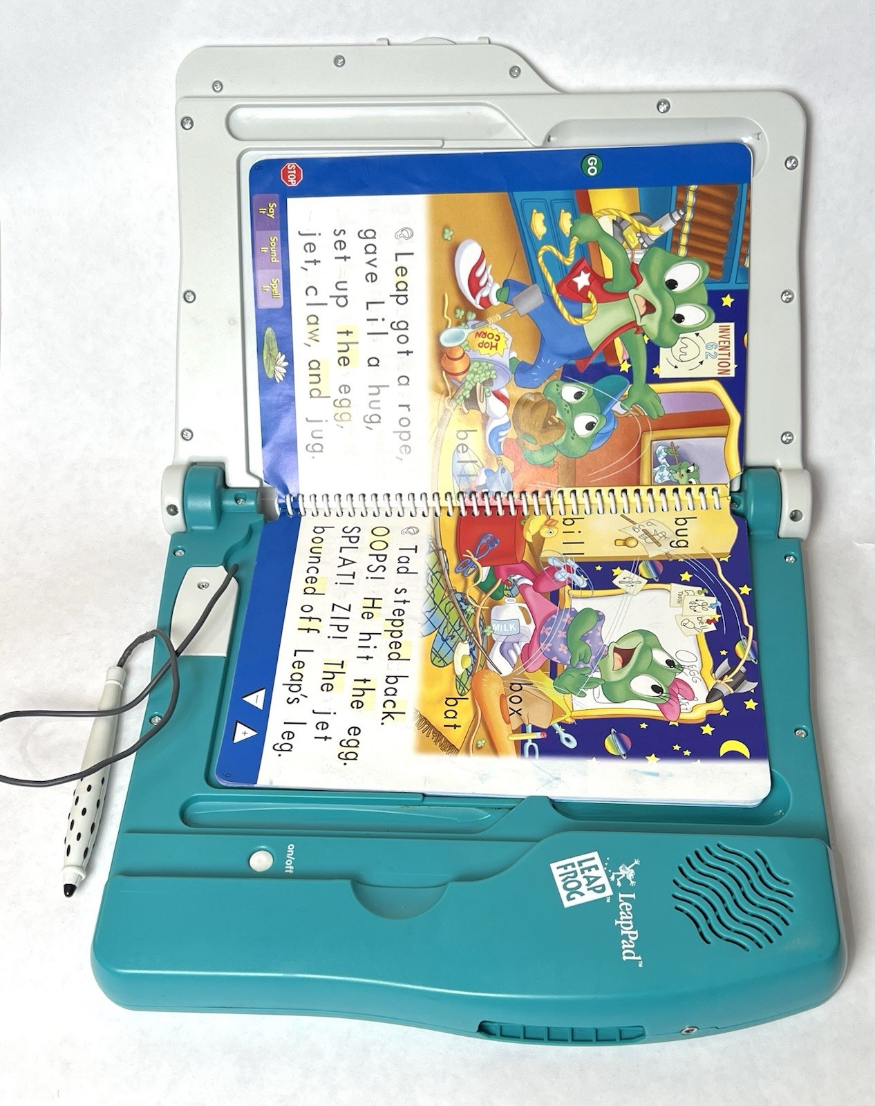 Vintage Leapfrog LeapPad Electronic Learning Game System – Tested