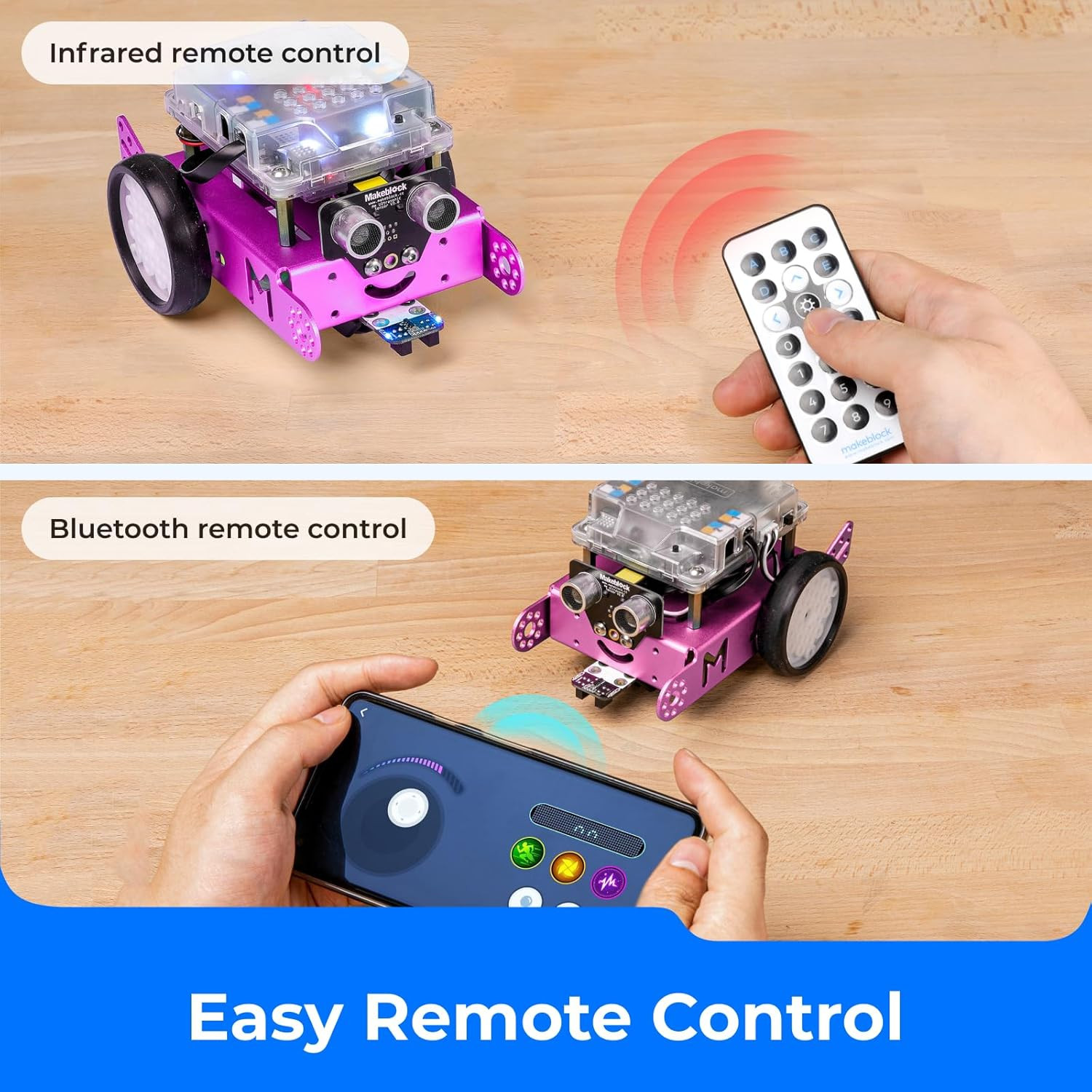 Mbot Robot Kit, STEM Projects for Kids Ages 8-12 Learn to Code with Scratch Ardu