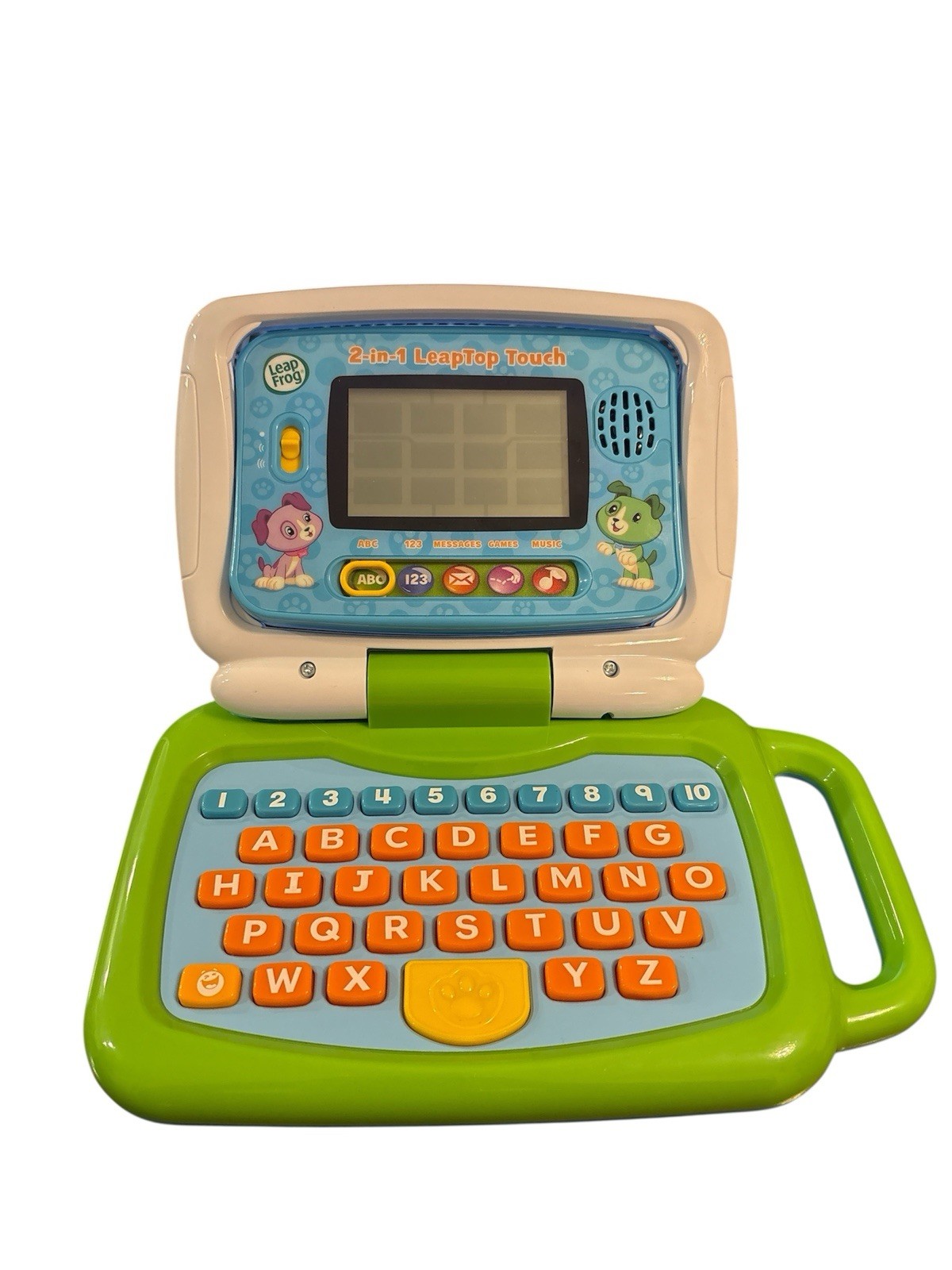 LeapFrog 2-in-1 LeapTop Touch, Green (Used)