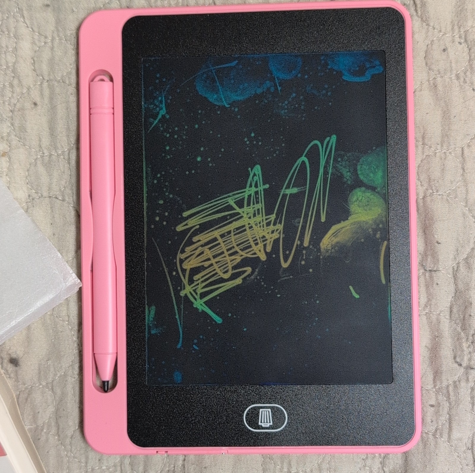 Hongrui 6.5” LCD Writing Tablet Pink 2025 Ages 4-7 8-11 Years