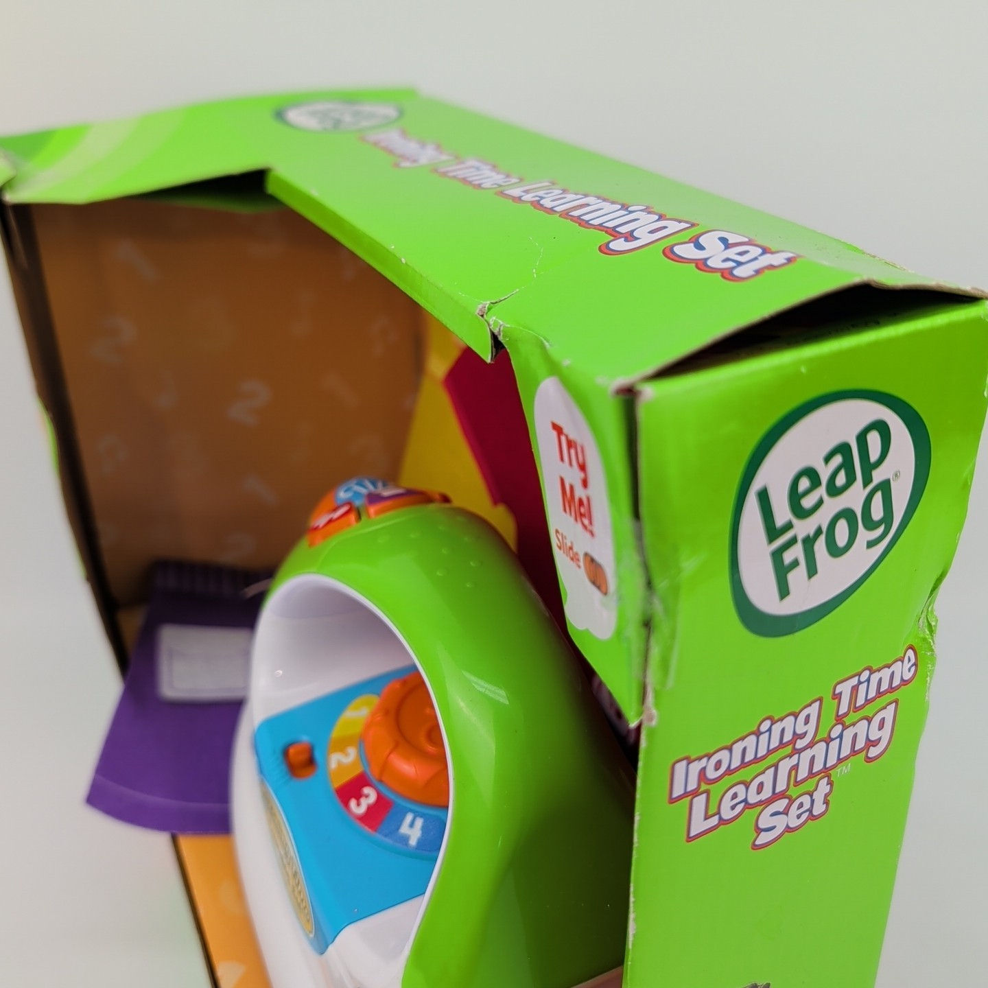 LEAPFROG Ironing Time Learning Set – Motion-Sensing Play Toy 18mo+ NEW