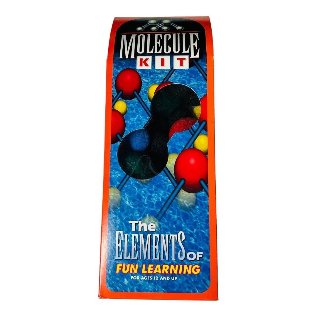 Molecule Kit~The Elements of Fun Learning Ages 12 & up~FloraCraft MK2003P L2 18