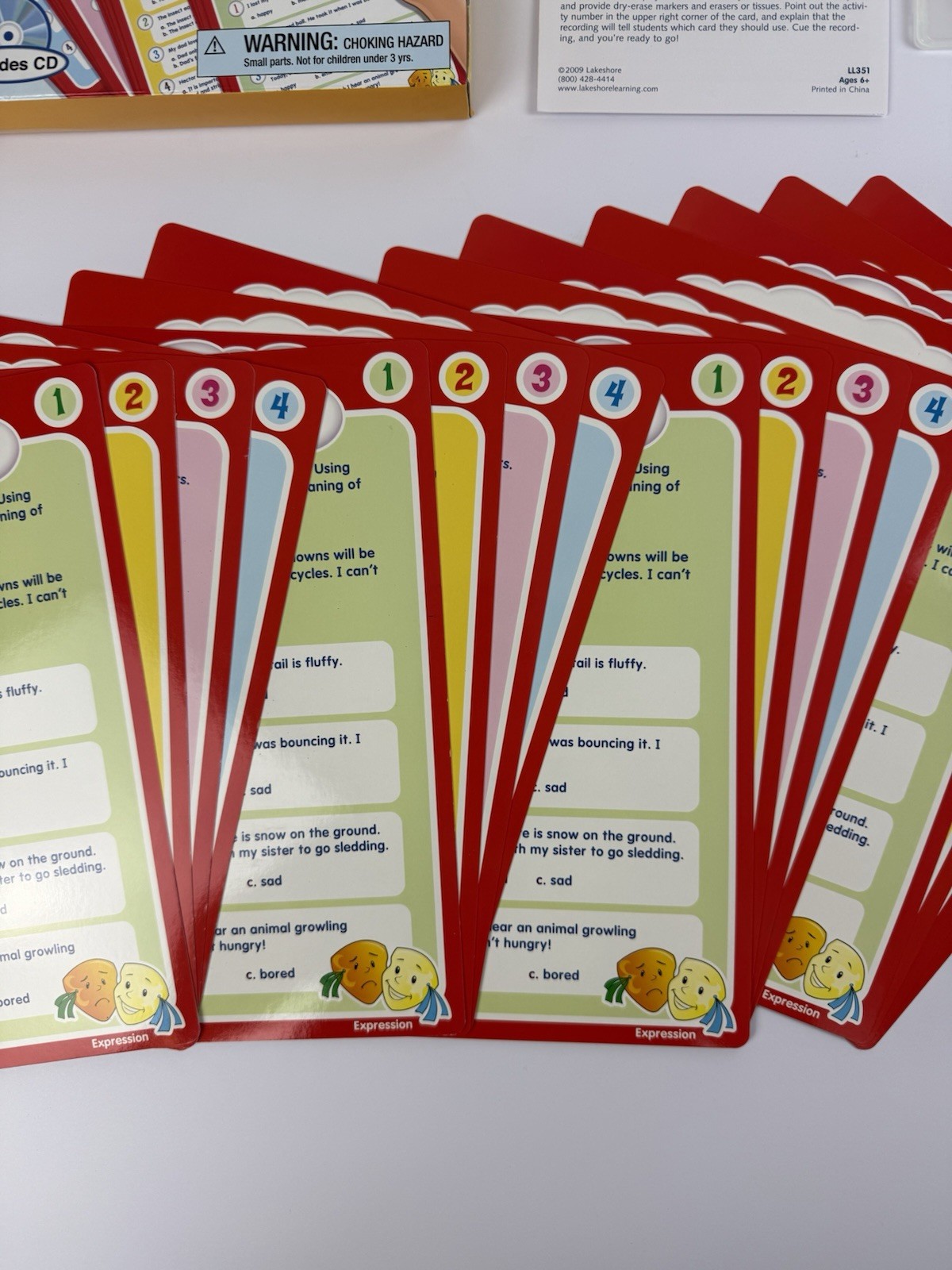 Lakeshore Learning Center Fluency Skills Expression Age 6+ LL351 Home School