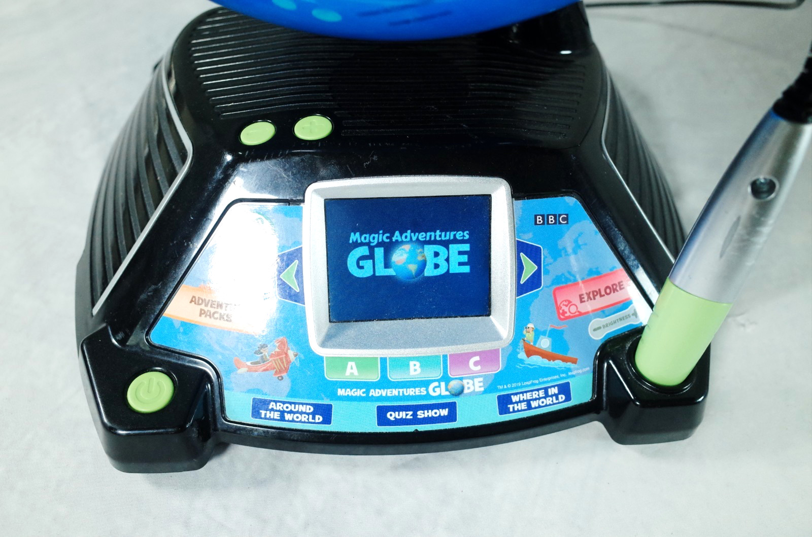 LeapFrog Magic Adventures Globe 2.8″ Video Screen BBC Videos Interactive Games