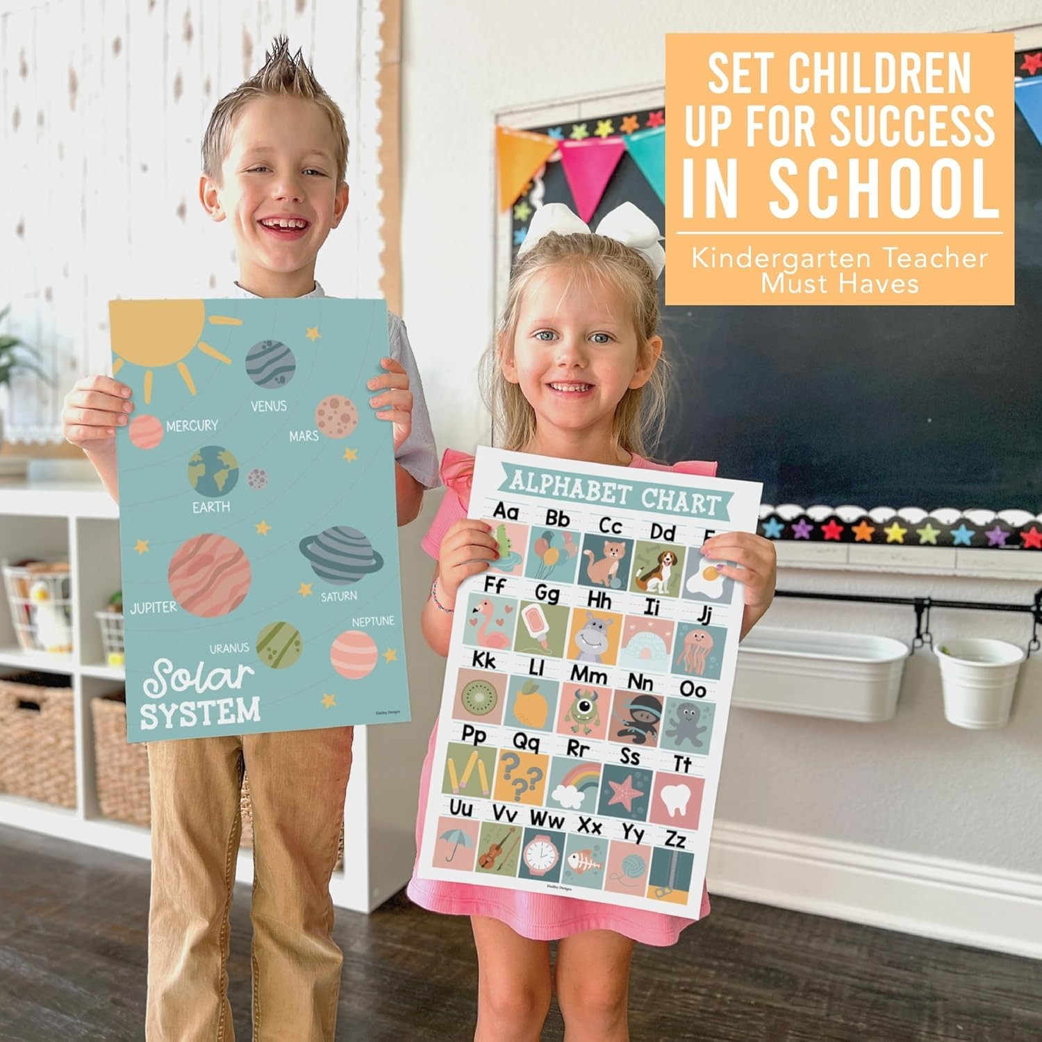 Engaging 16 Educational Posters for Kids – Perfect for Homeschool & Classrooms