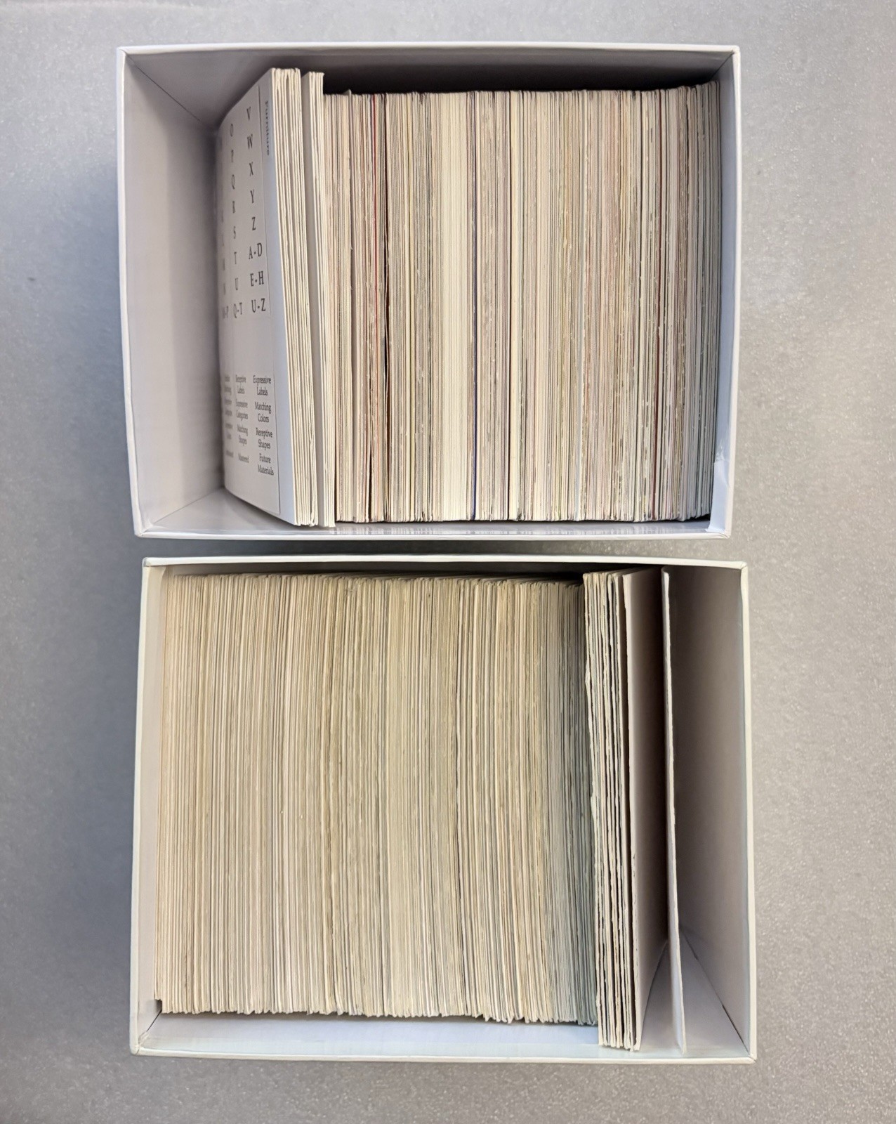 2 Boxes of Language Builder Picture Cards Stages Learning Materials – Incomplete