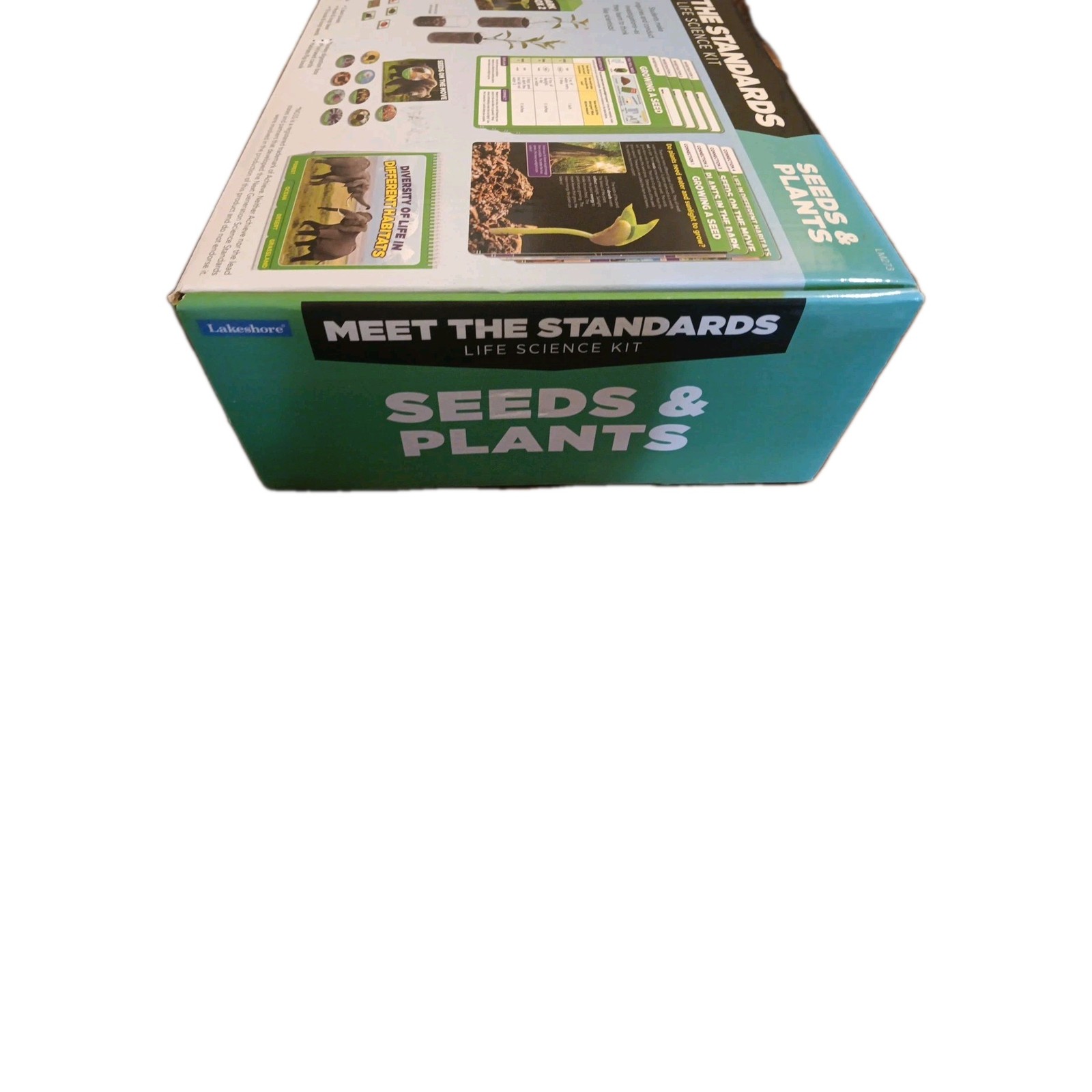 Lakeshore – Meet the Standards Life Science Kit, Seeds & Plants- New!! LM273