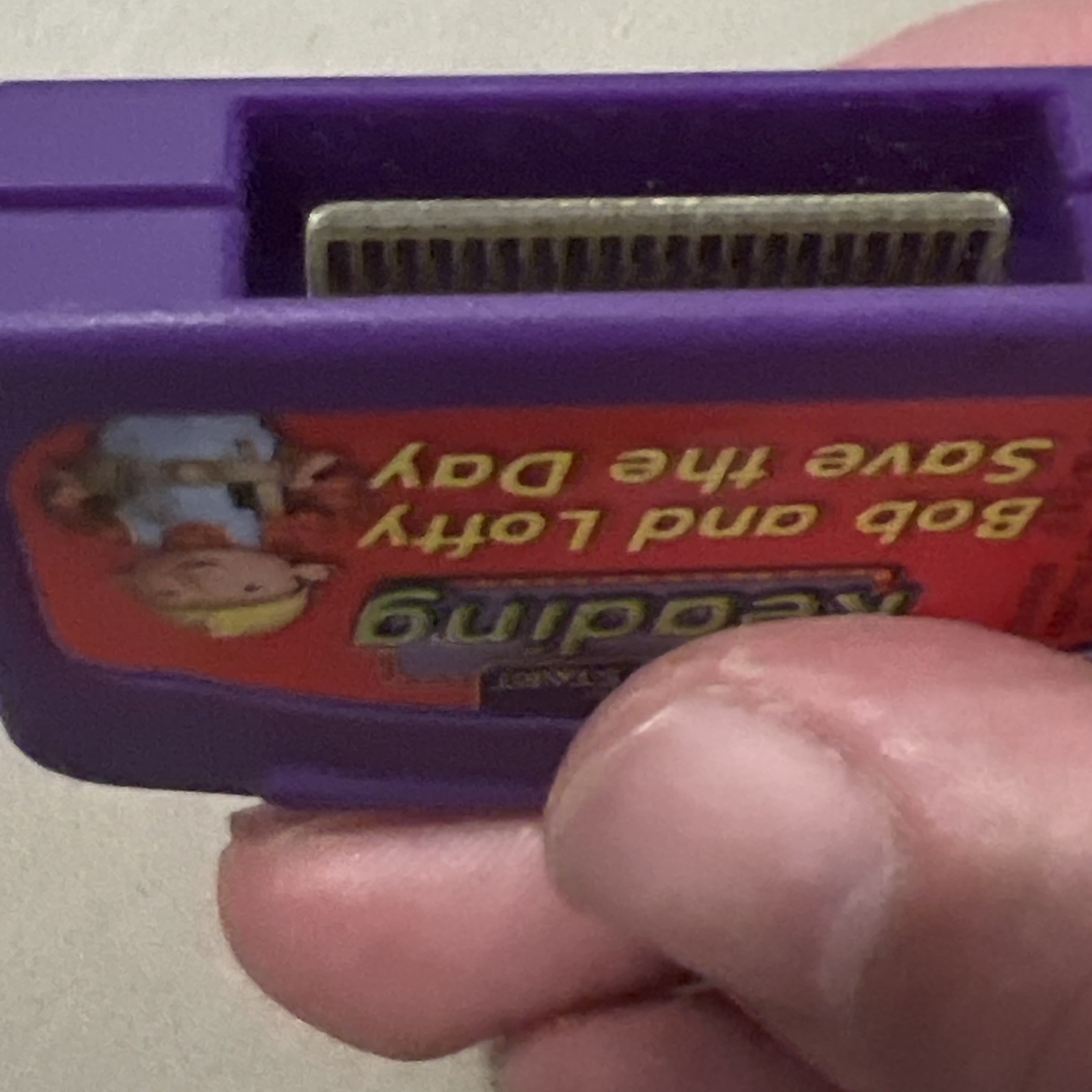 Leap Frog Game Leap Start Pre-Reading Bob and Lofty Save the Day Cartridge Only