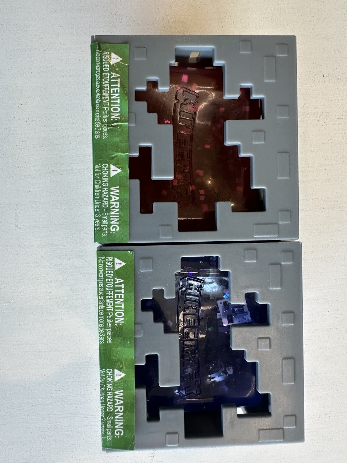 Minecraft Jelly Cubes Lot of 2 Mystery Boxes Rare Sword Pickaxe Chance NEW