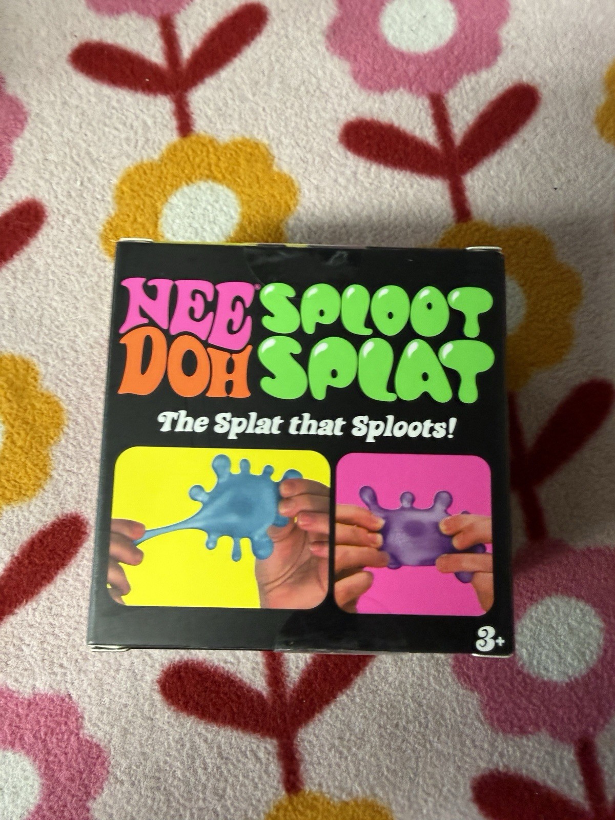 Purple NeeDoh 💜 SPLOOT SPLAT Nee Doh Splatter Fidget Squishy 🚚Free Delivery