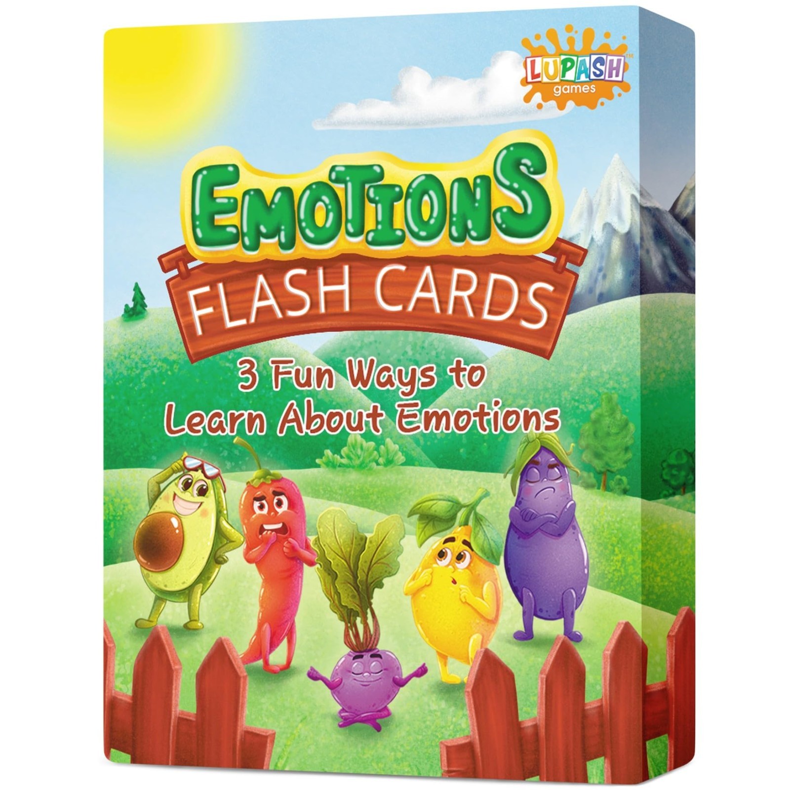 Emotion Cards for Kids – Feelings Flashcards for Social Skills & Emotional Intel