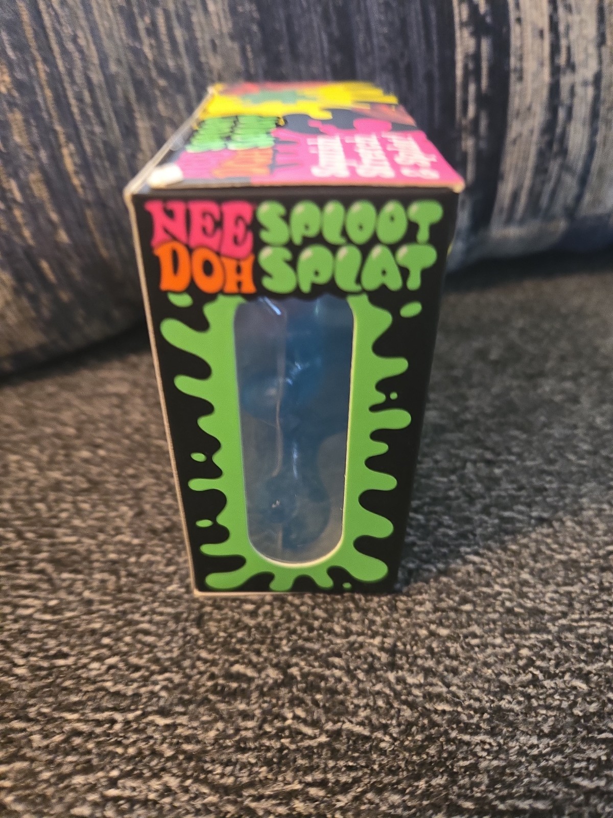 Schylling NeeDoh SPLOOT SPLAT Nee Doh SplootSplat Squishy Blue Factory Sealed