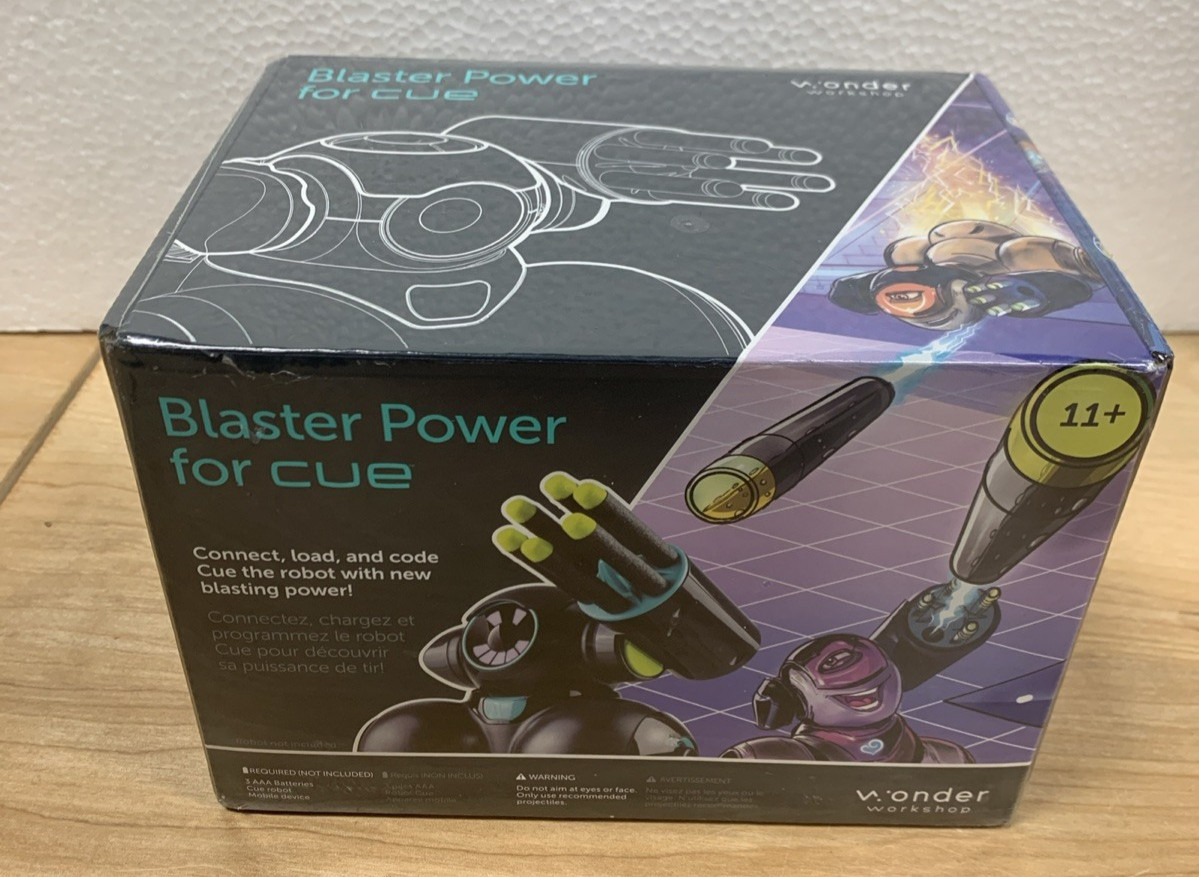 Wonder Workshop: Blaster Power for Cue Model BP01 NEW SEALED AS IS NO RETURNS