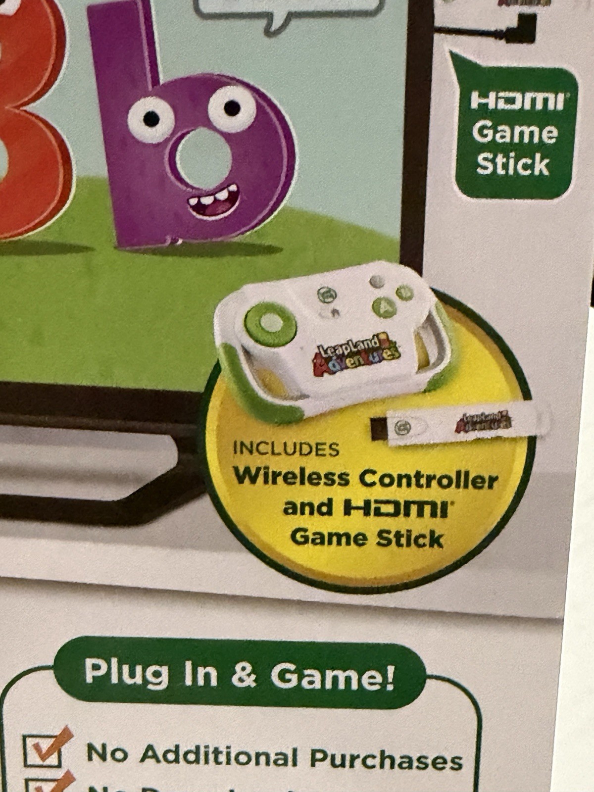 NIB~ LeapFrog Leapland Adventures Learning Wireless Video Game Plug & Play