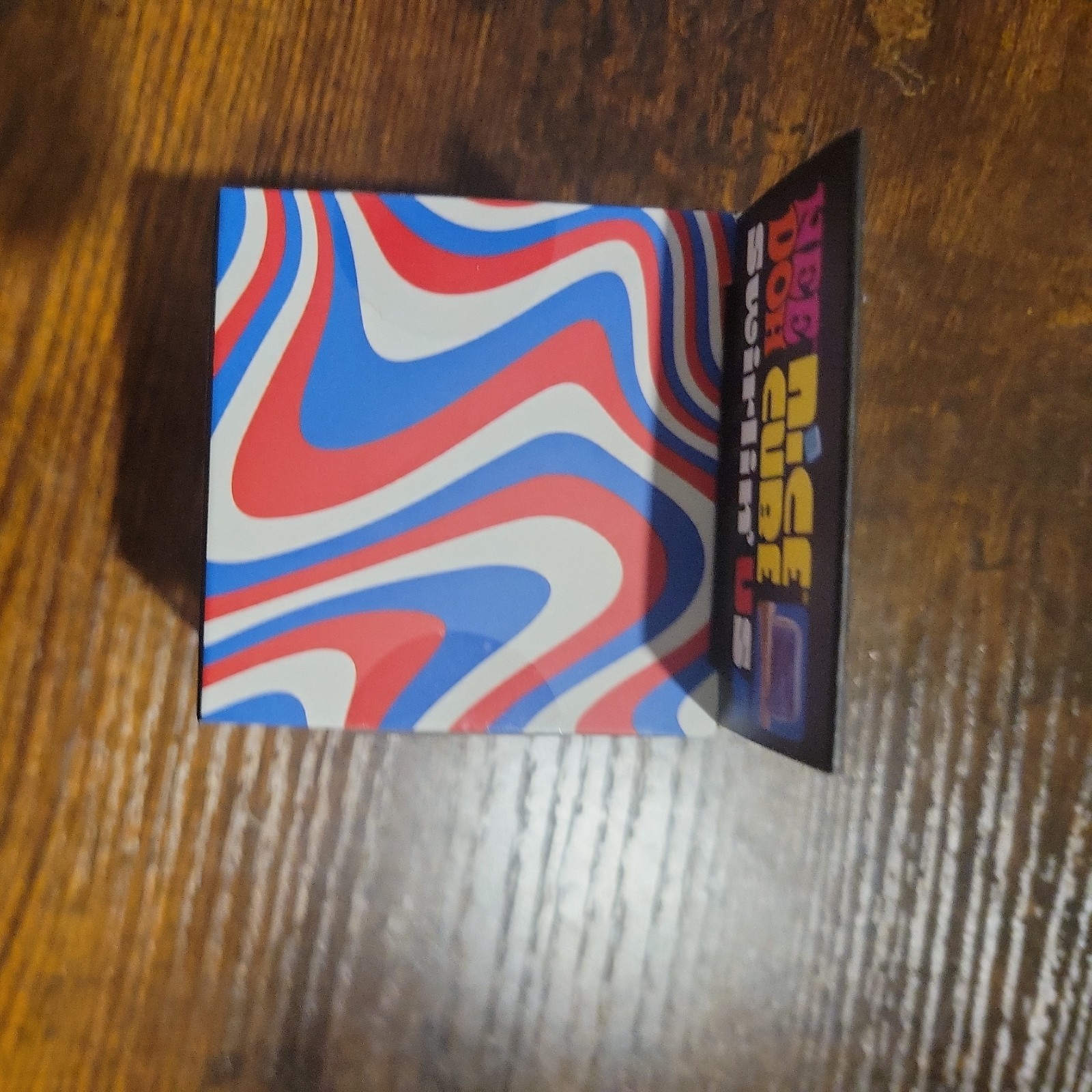 Nee Doh Nice Cube Swirl USA July 4th Super Solid Squish Red White Blue