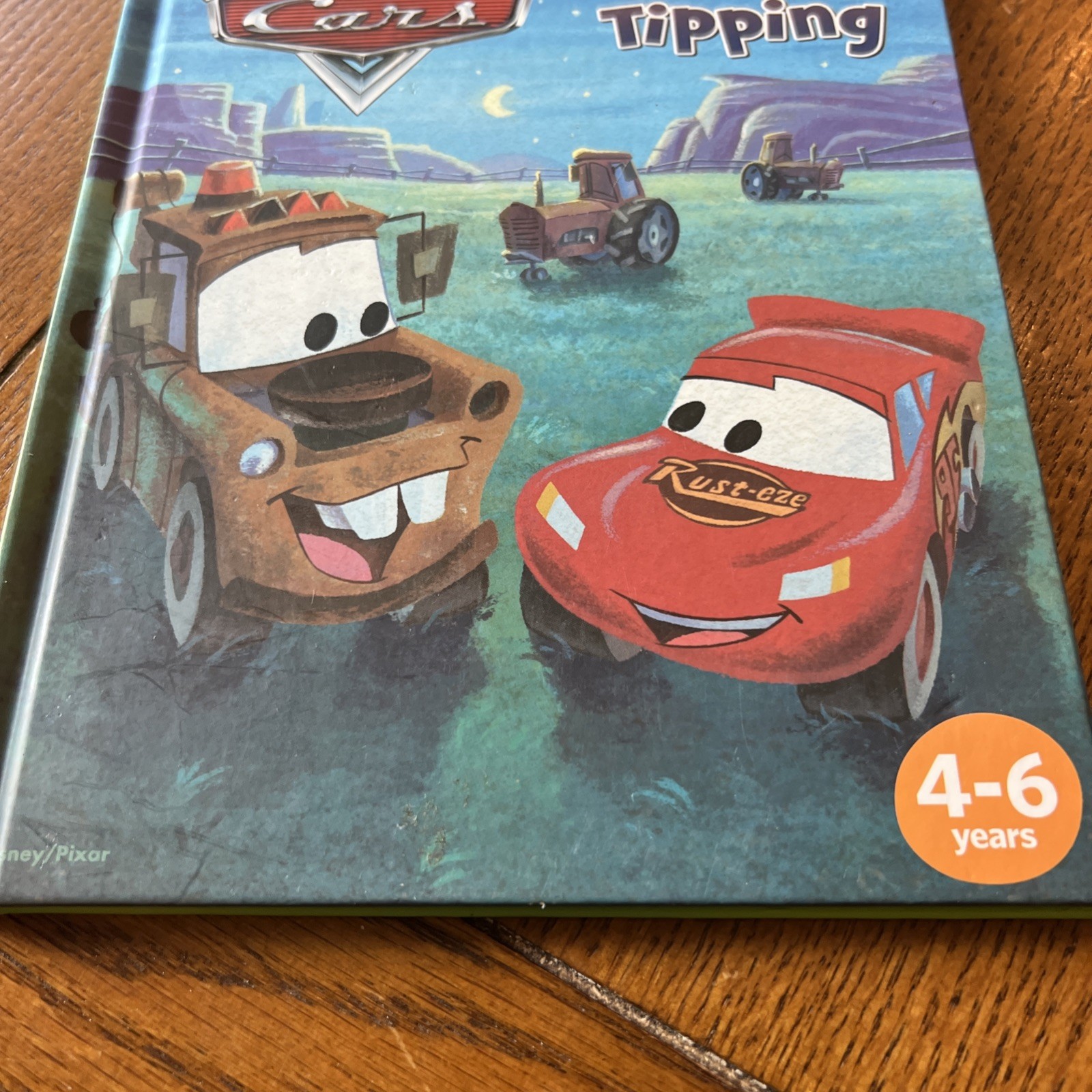 LeapFrog Tag Pen book — DISNEY PIXAR CARS: TRACTOR TIPPING