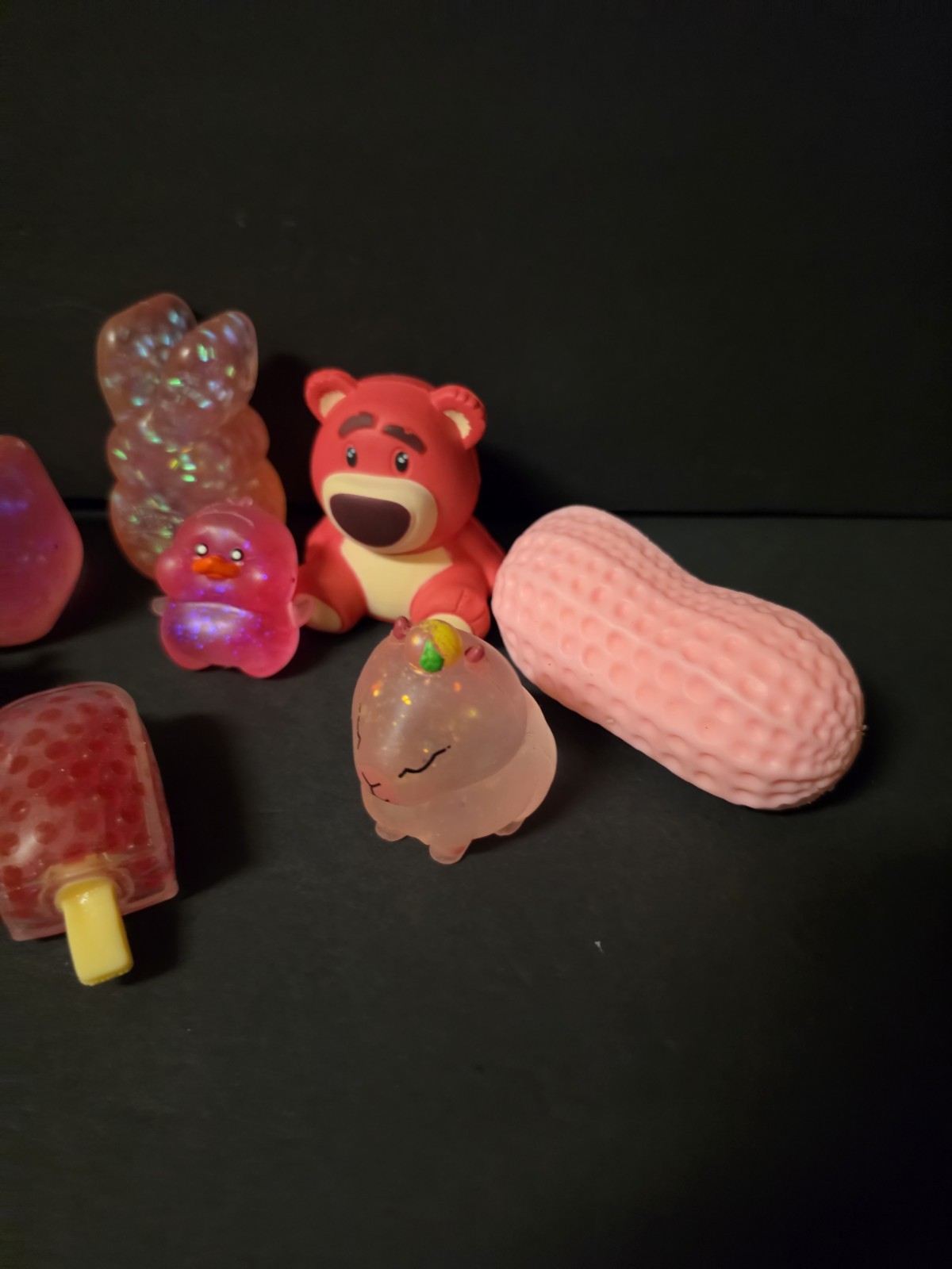 Mixed Lot Assorted Squishy Tactile Squeeze/Fidget Toys Animal Figures Popsicle