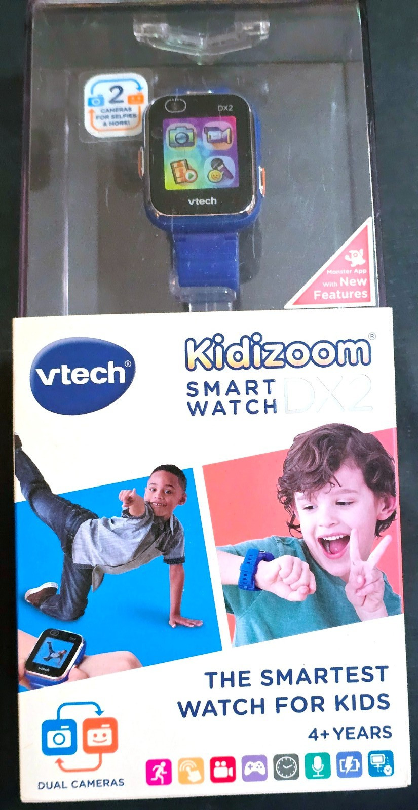 VTech KidiZoom Smartwatch DX2 Blue